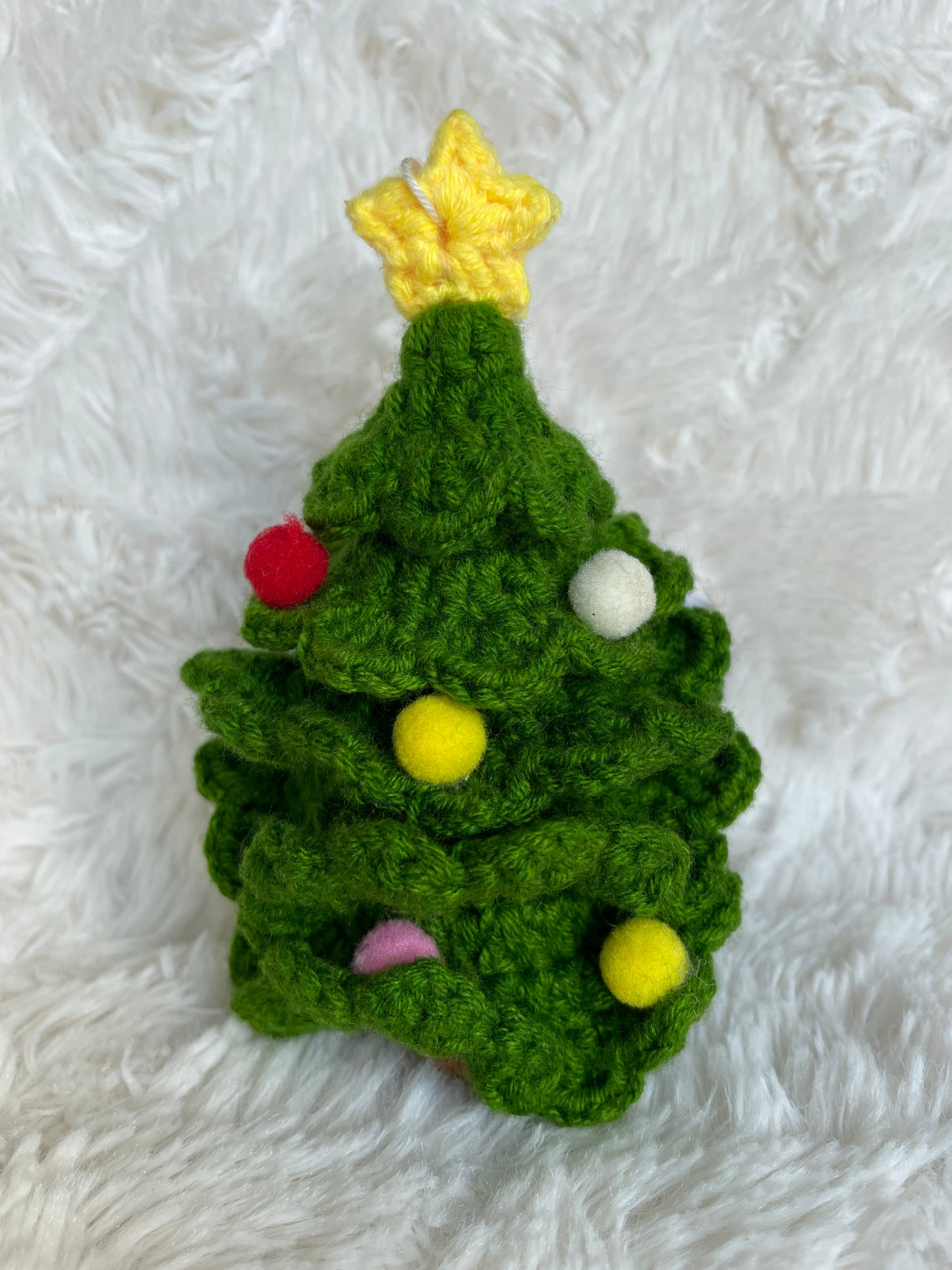 Handmade Crochet Christmas Tree Ornament