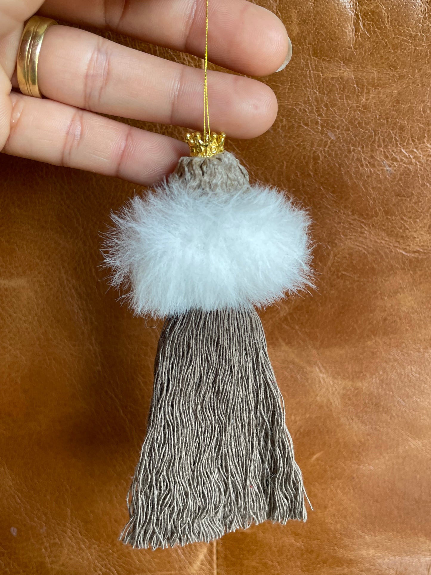 Elegant Handmade Mini Angel Ornament