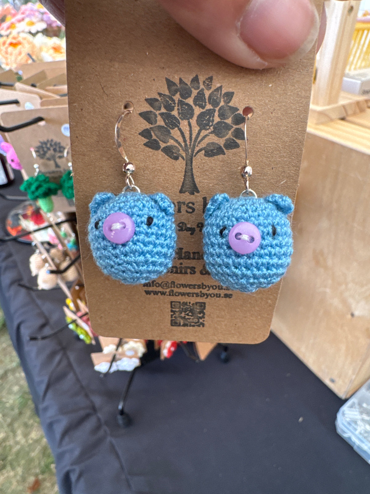 Cute Mini Crochet Earrings 🧶💕