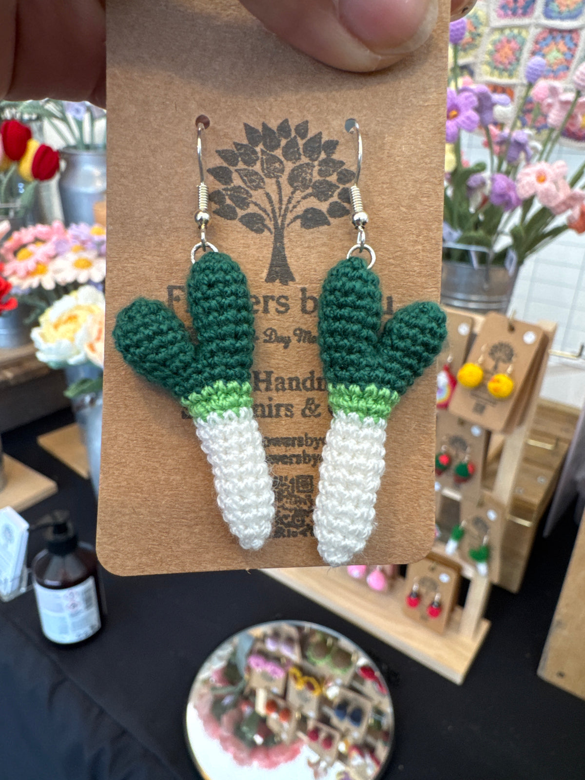 Cute Mini Crochet Earrings 🧶💕