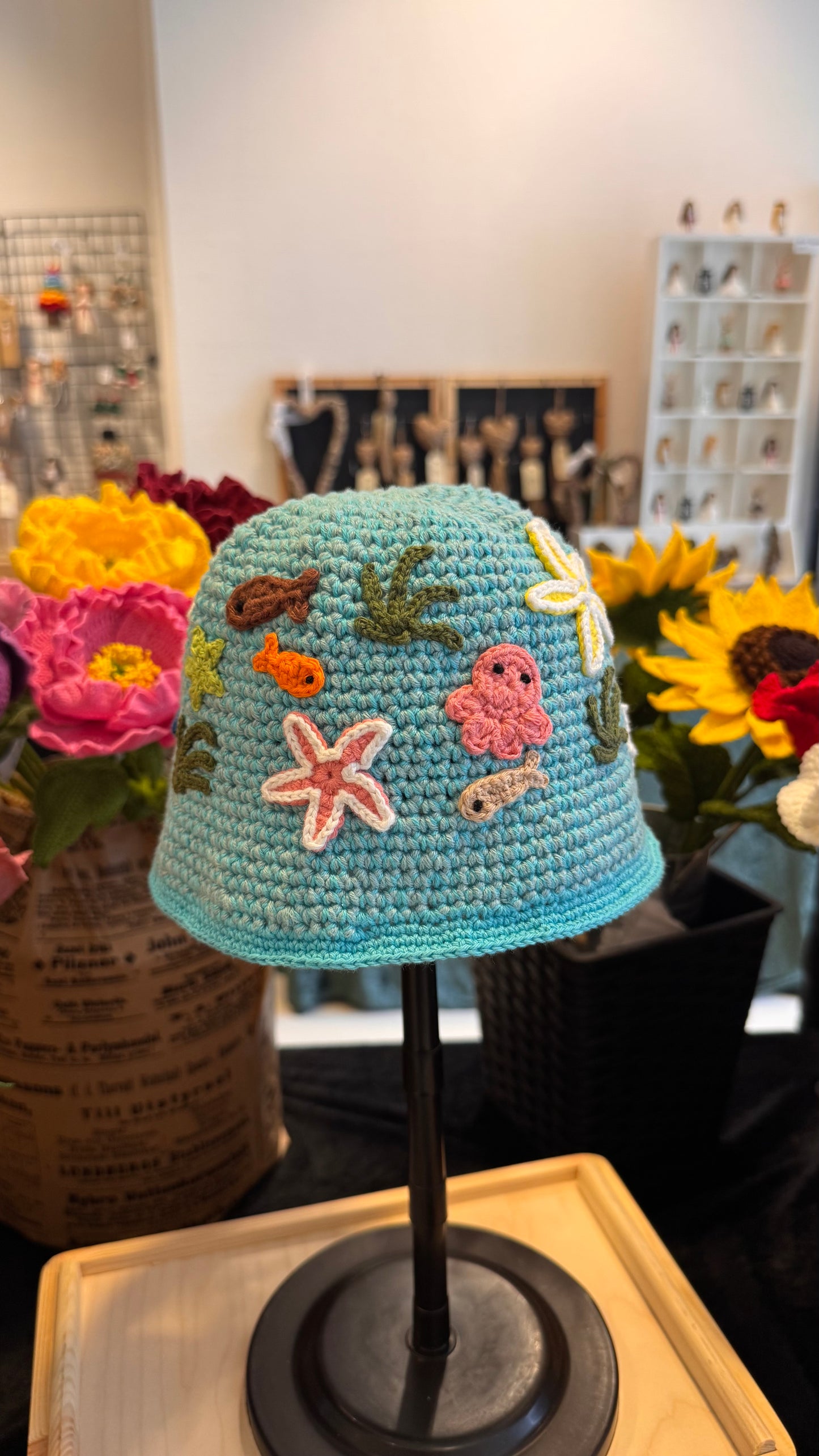 Handmade Crochet Bucket Hat (for kids)