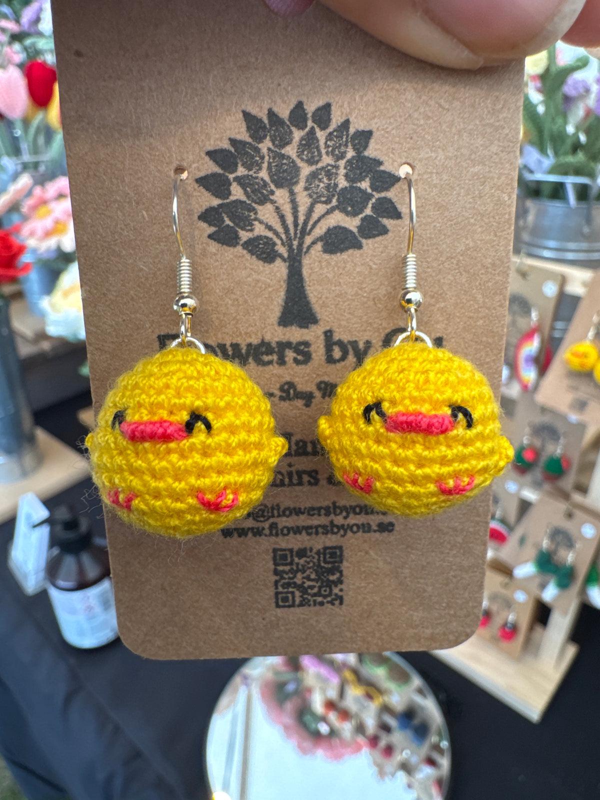 Cute Mini Crochet Earrings 🧶💕