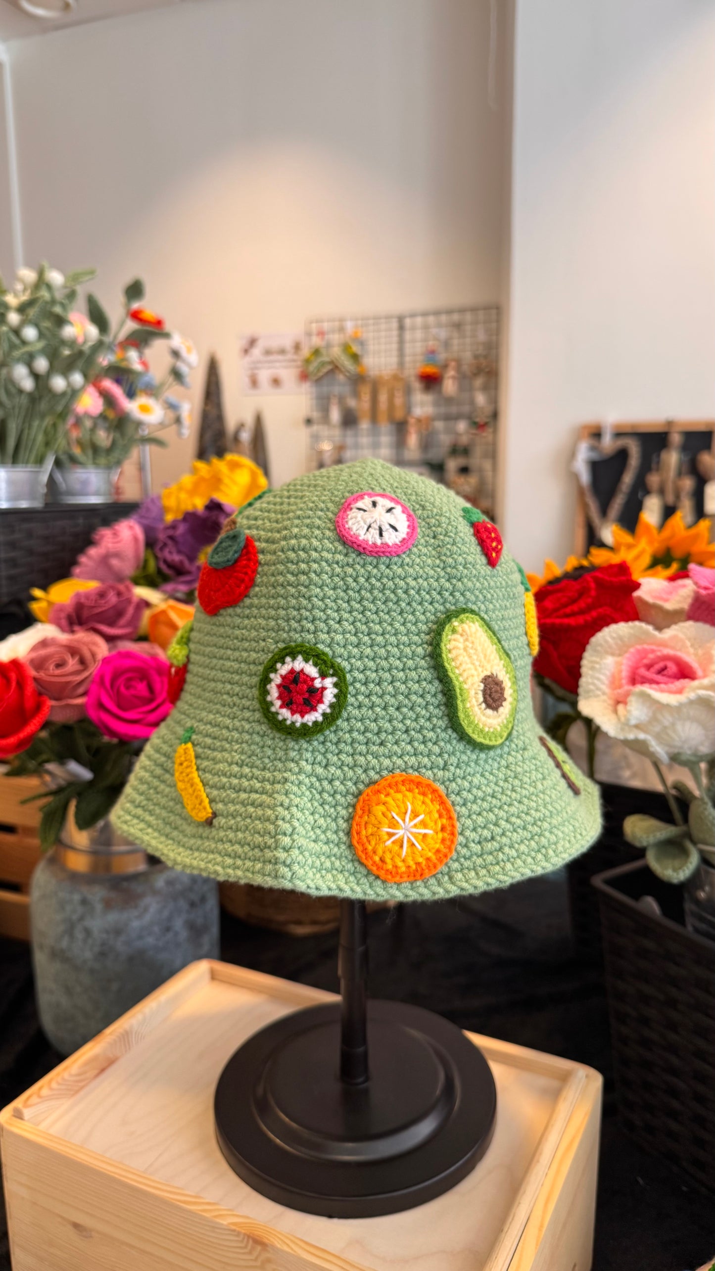 Handmade Crochet Bucket Hat