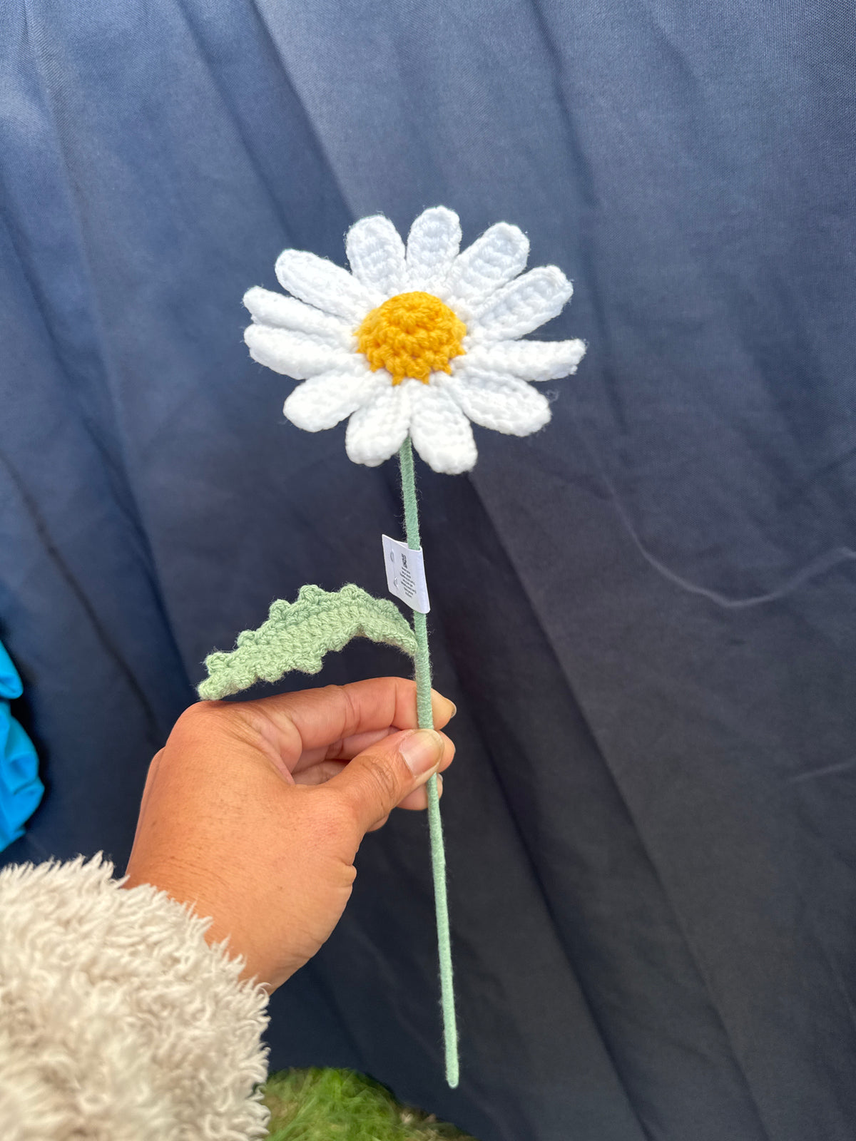 Handmade Crochet Daisy Flower 🌼