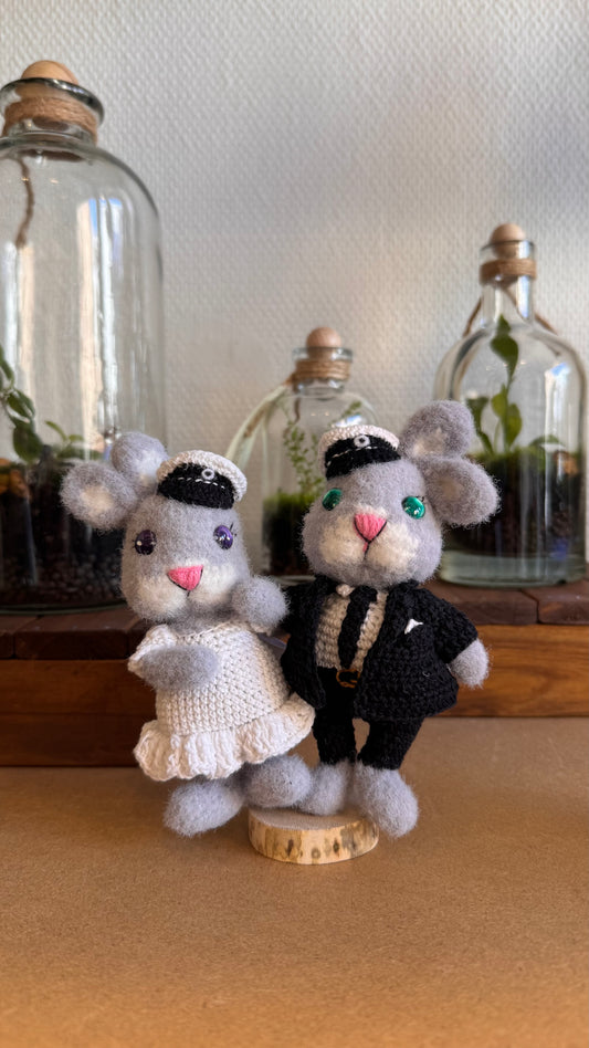 Graduated Rabbit Doll 🎓