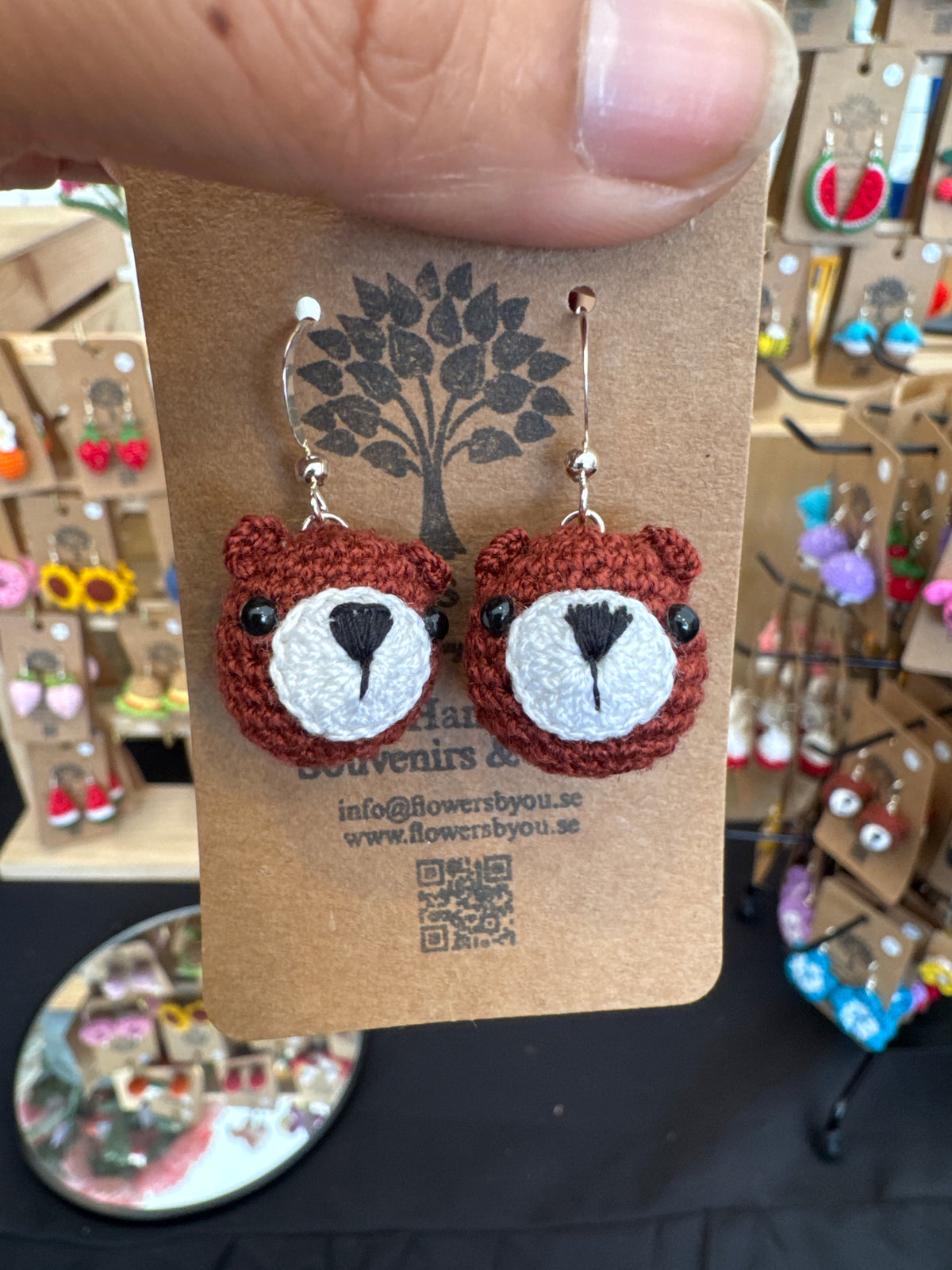 Cute Mini Crochet Earrings 🧶💕