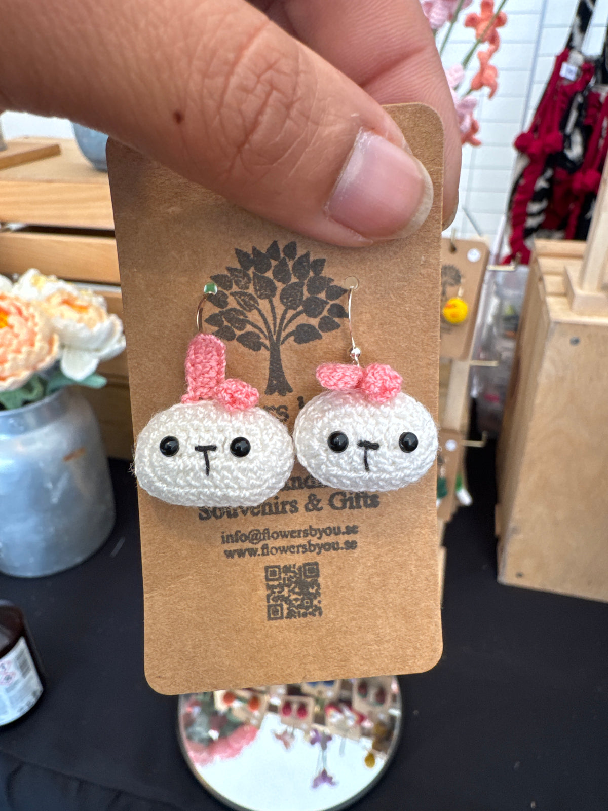 Cute Mini Crochet Earrings 🧶💕