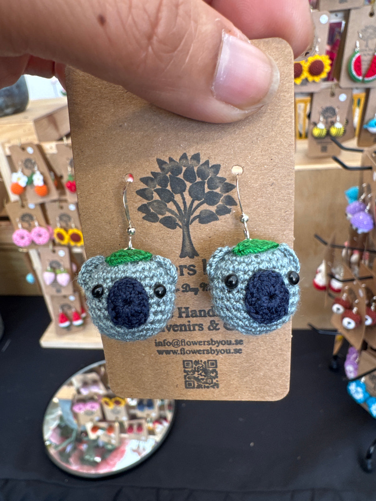 Cute Mini Crochet Earrings 🧶💕