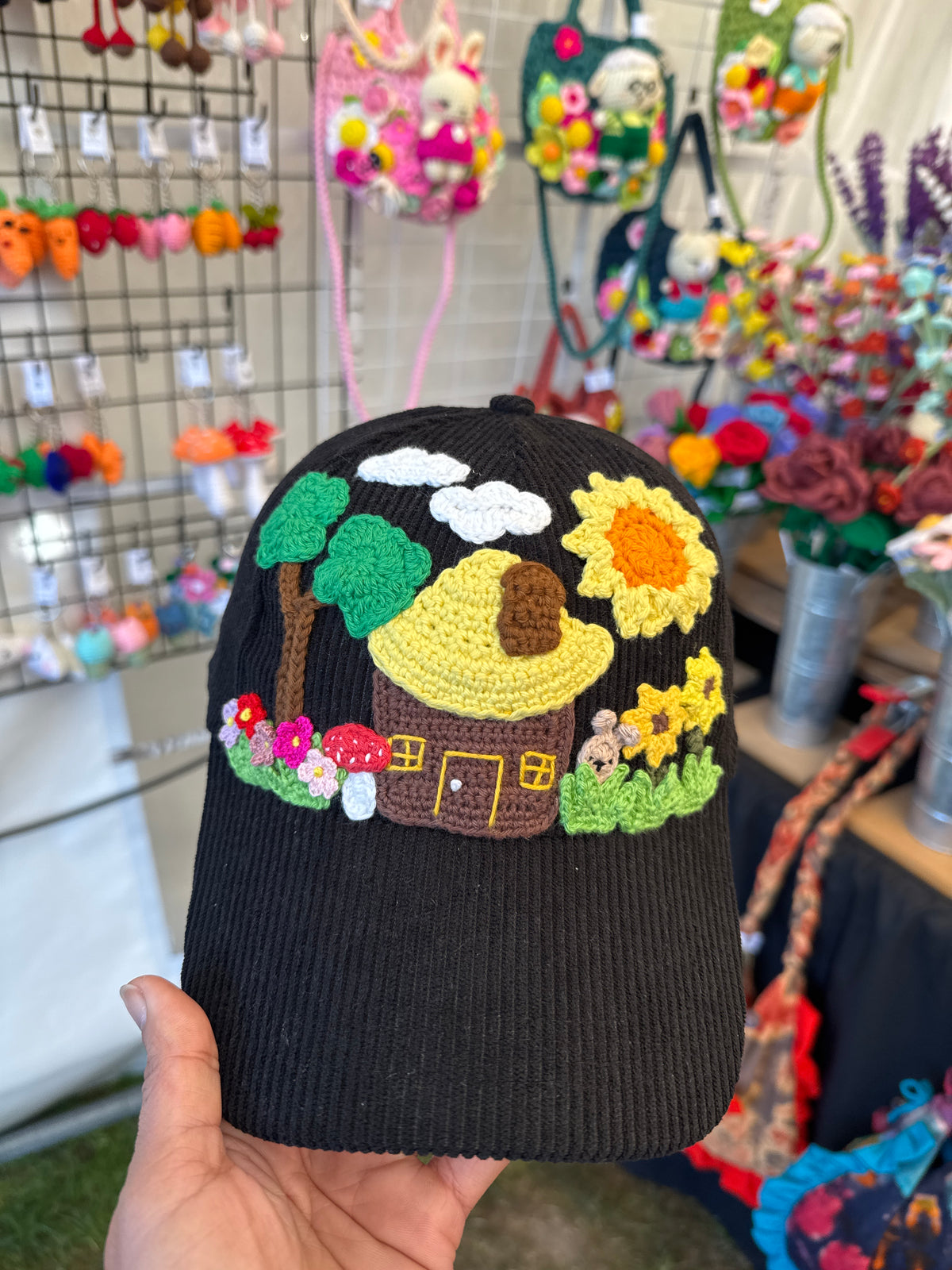 Crochet Story Cap 🌼