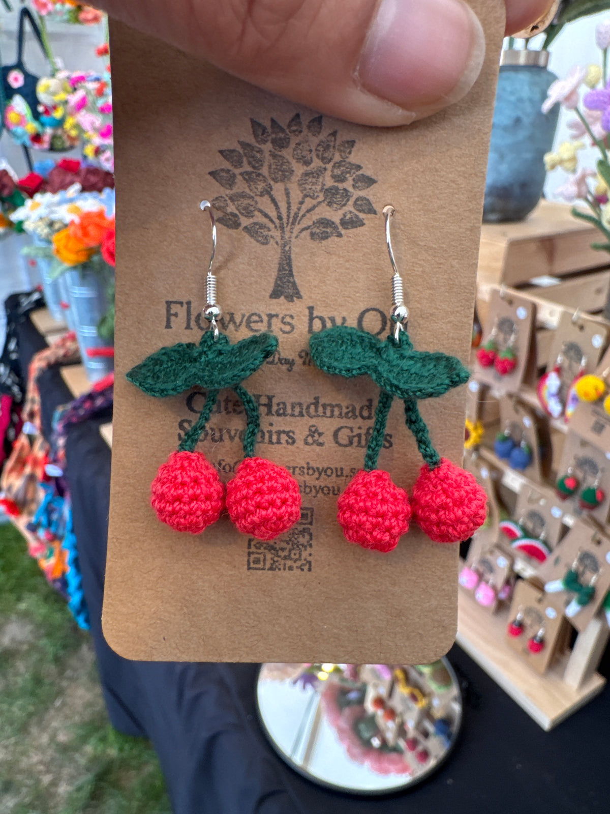Cute Mini Crochet Earrings 🧶💕