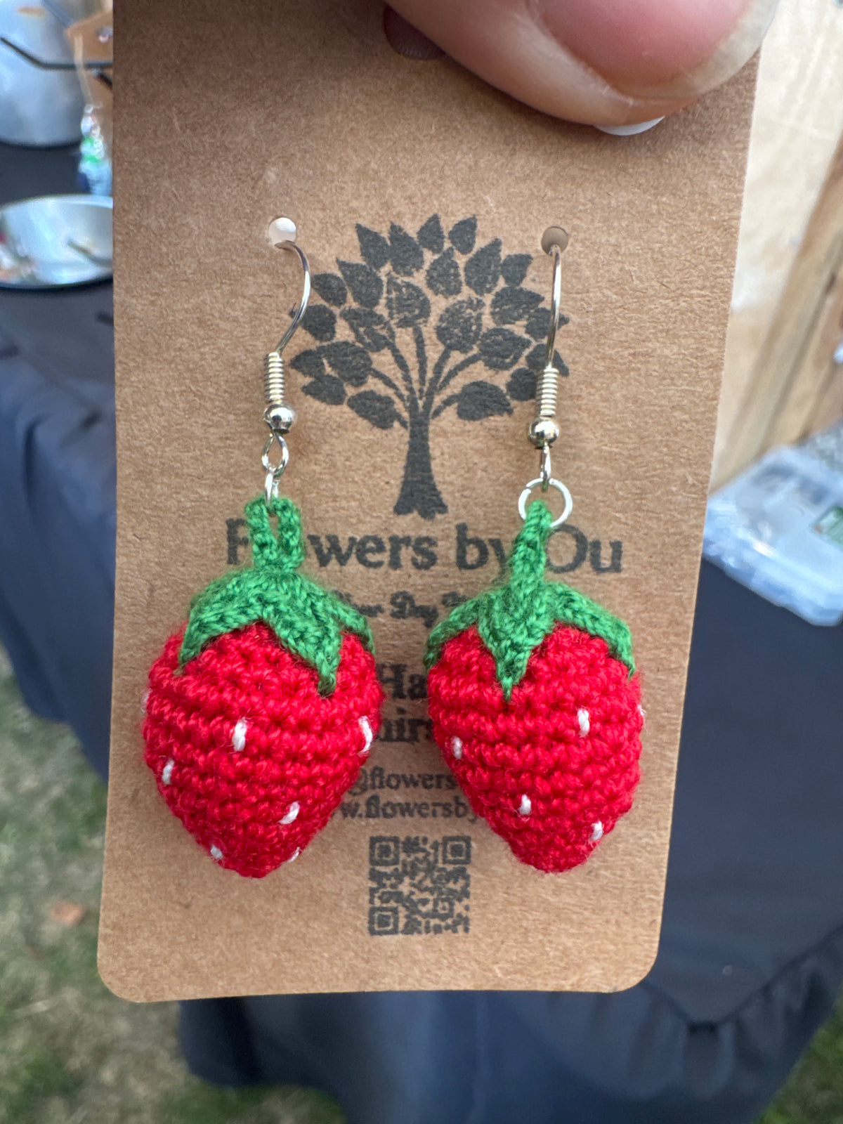 Cute Mini Crochet Earrings 🧶💕