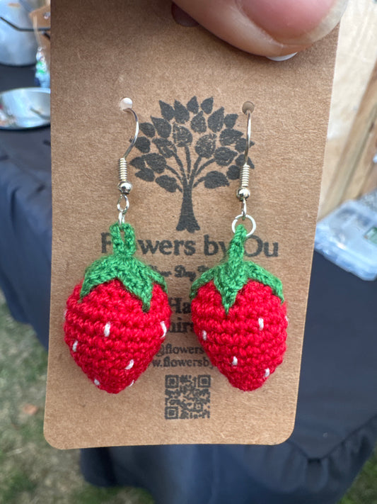 Cute Mini Crochet Earrings 🧶💕