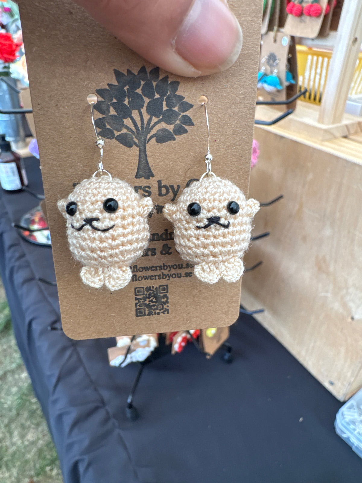 Cute Mini Crochet Earrings 🧶💕
