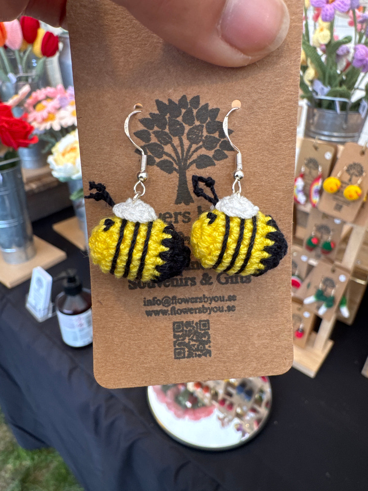 Cute Mini Crochet Earrings 🧶💕