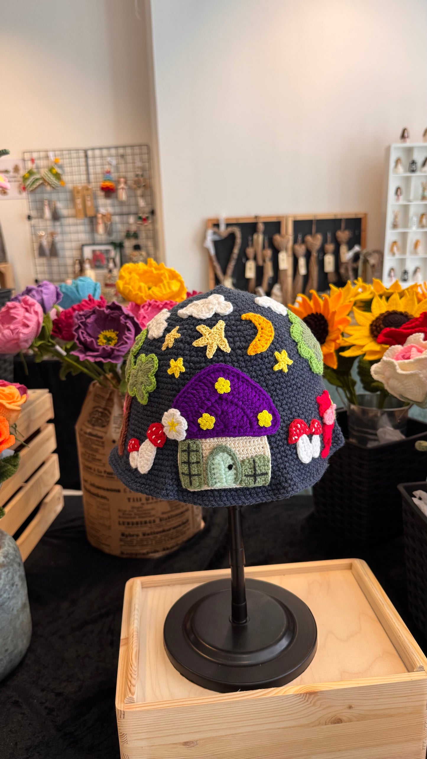 Handmade Crochet Bucket Hat (for kids)