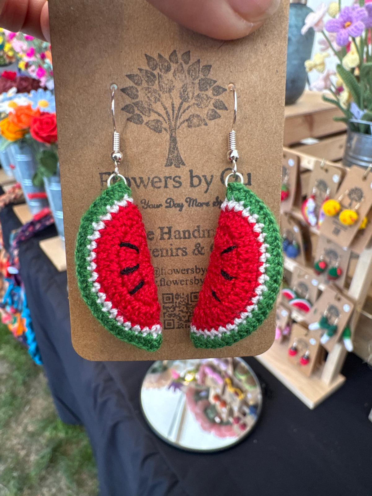 Cute Mini Crochet Earrings 🧶💕