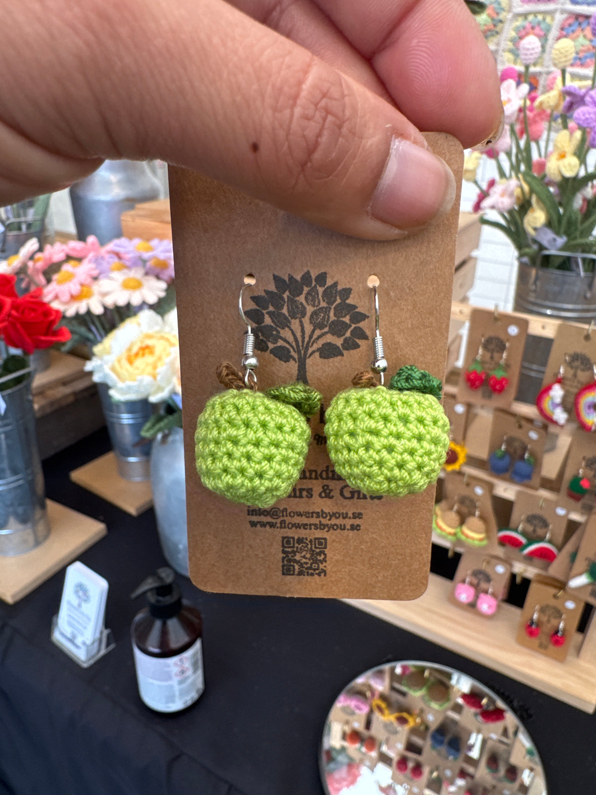 Cute Mini Crochet Earrings 🧶💕