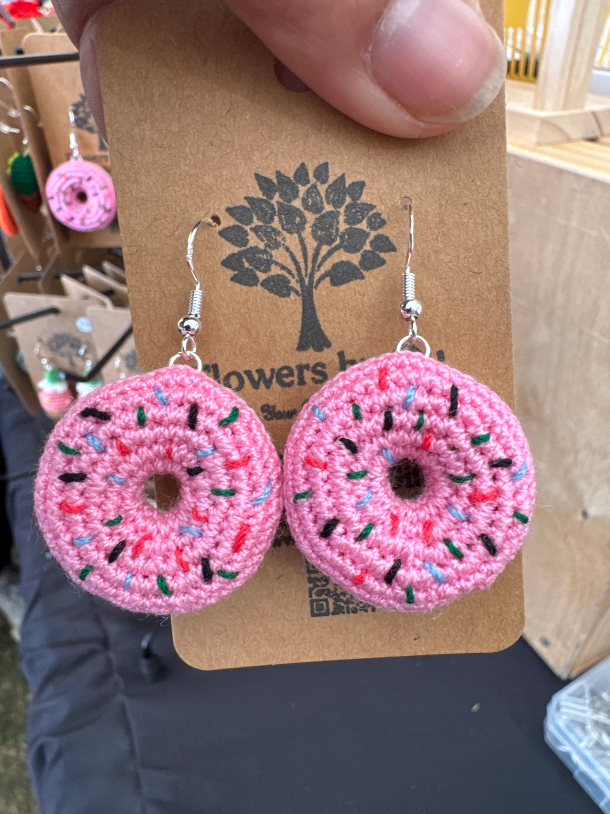 Cute Mini Crochet Earrings 🧶💕