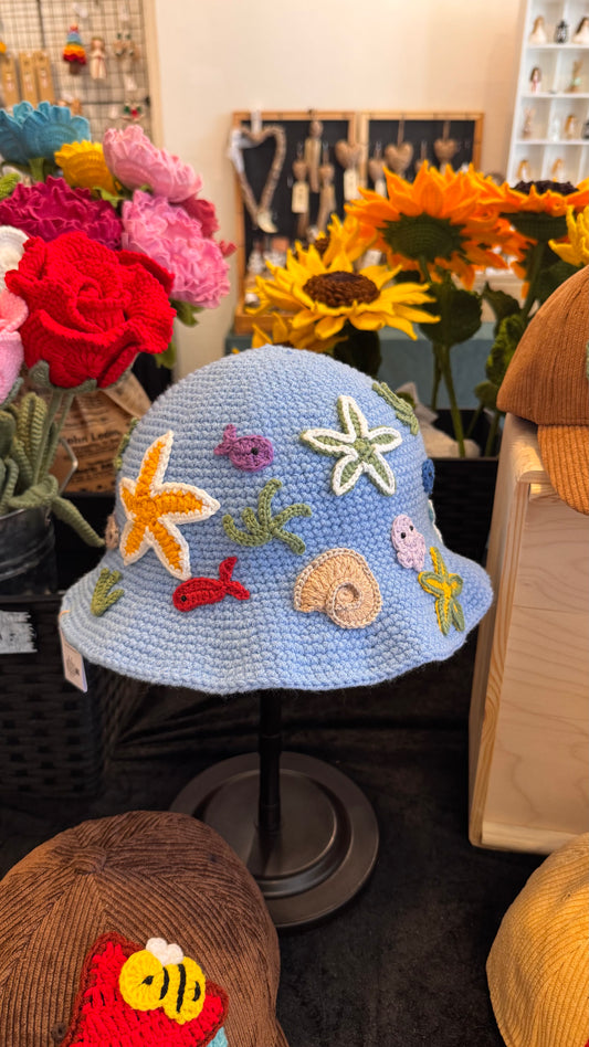 Handmade Crochet Bucket Hat (for kids)
