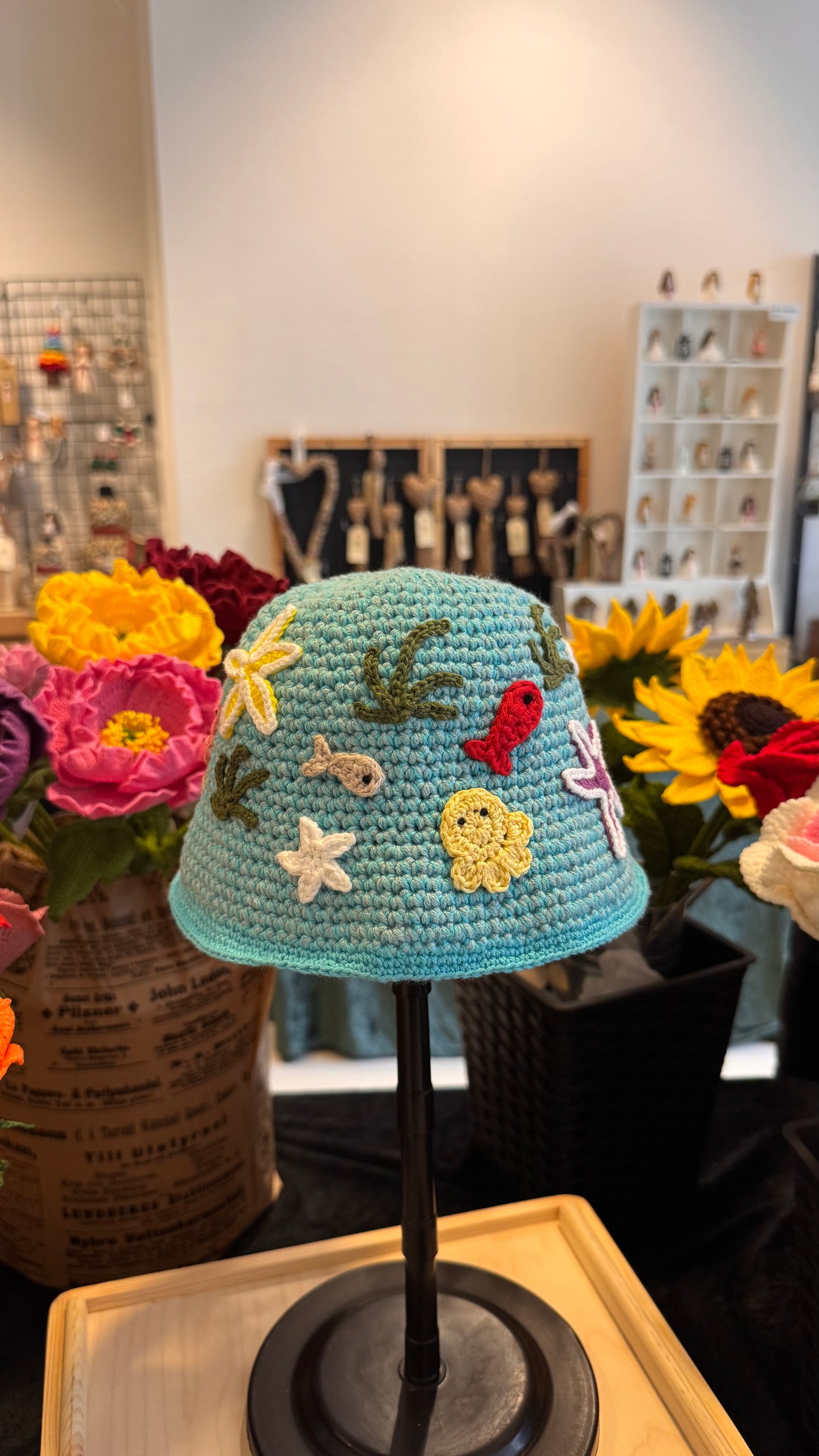Handmade Crochet Bucket Hat (for kids)
