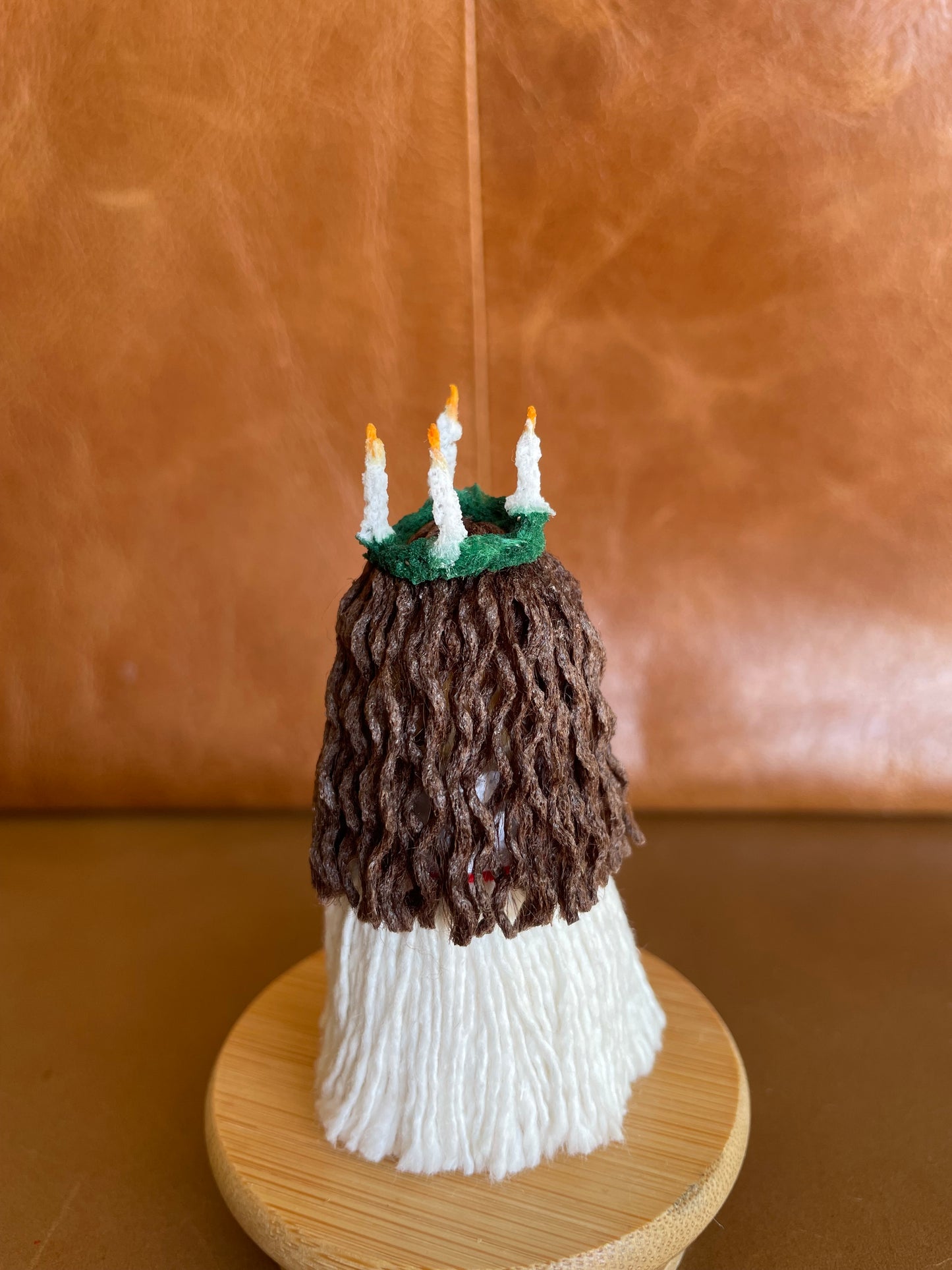 Handmade Lucia Figurine – Swedish Christmas Tradition
