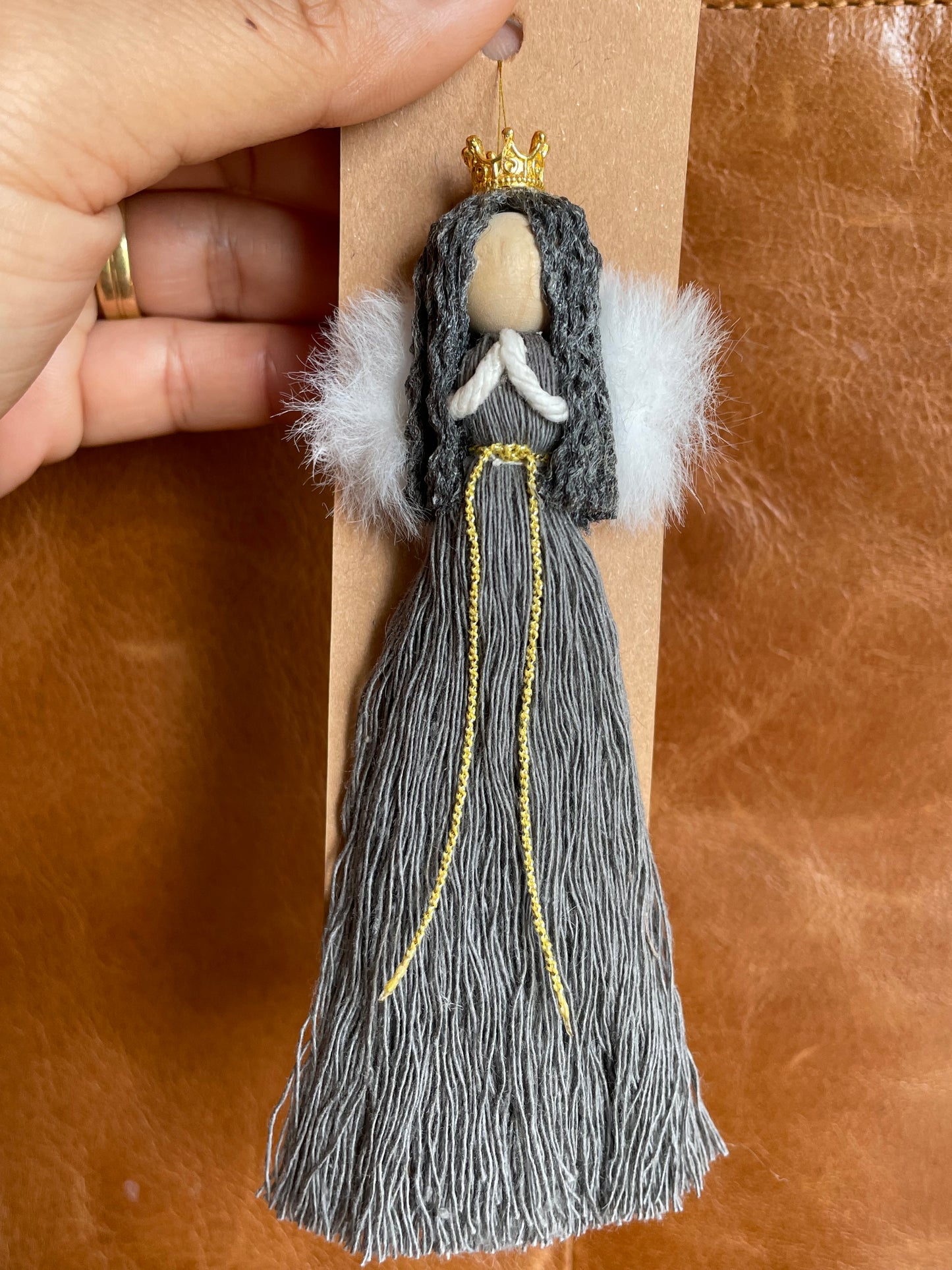 Elegant Handmade Mini Angel Ornament