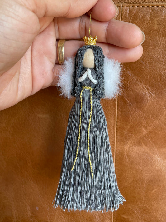 Elegant Handmade Mini Angel Ornament