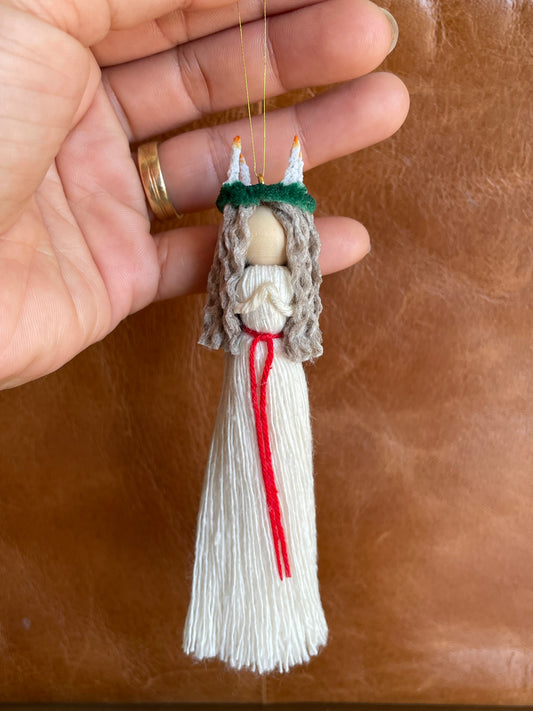 Handmade Lucia Ornament – Various Styles