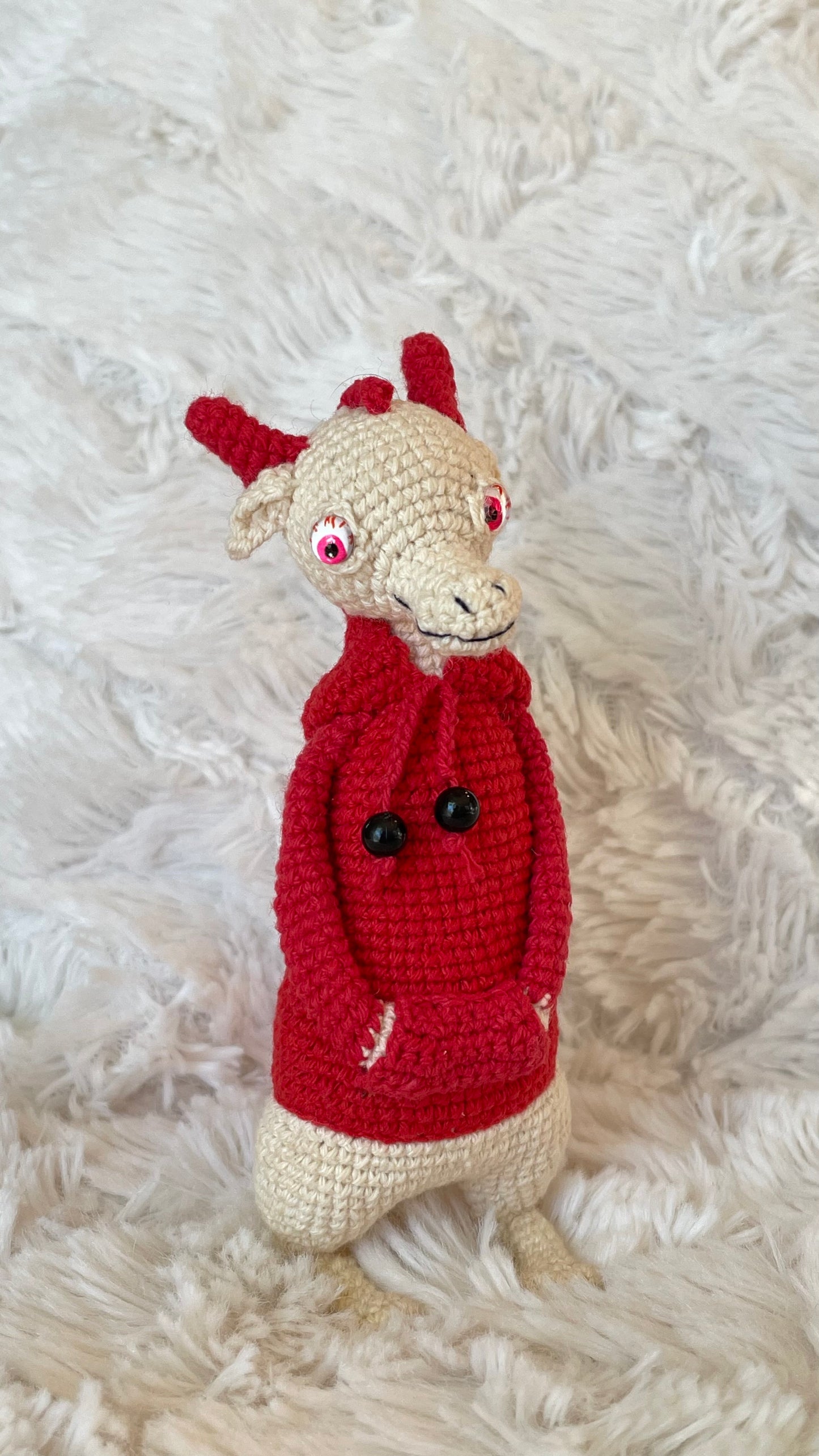 Handmade Crochet Hoodie Dragon 🐉🧶