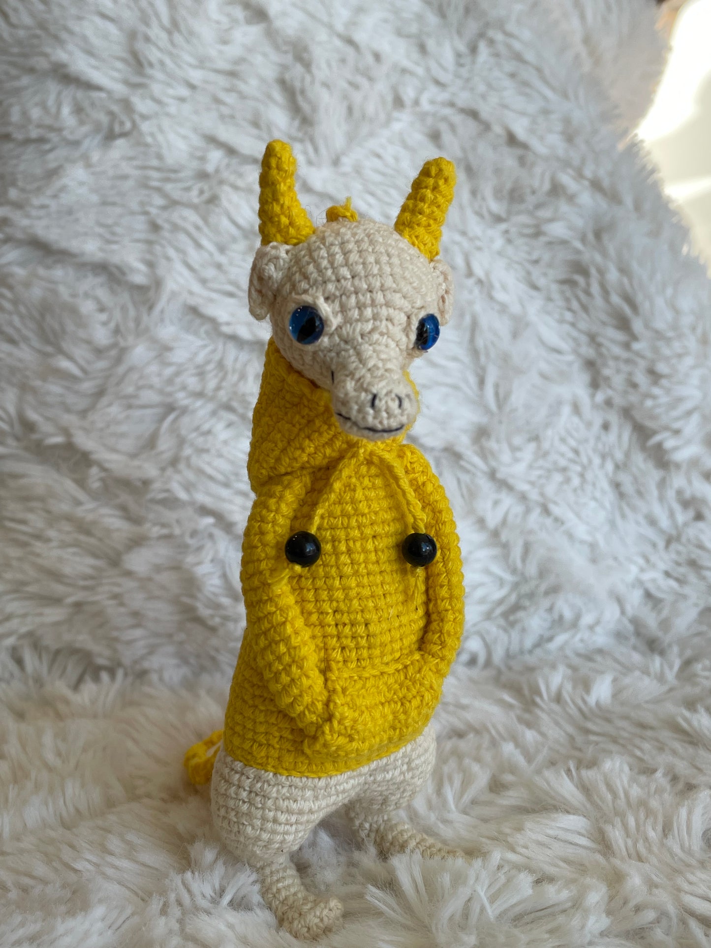 Handmade Crochet Hoodie Dragon 🐉🧶