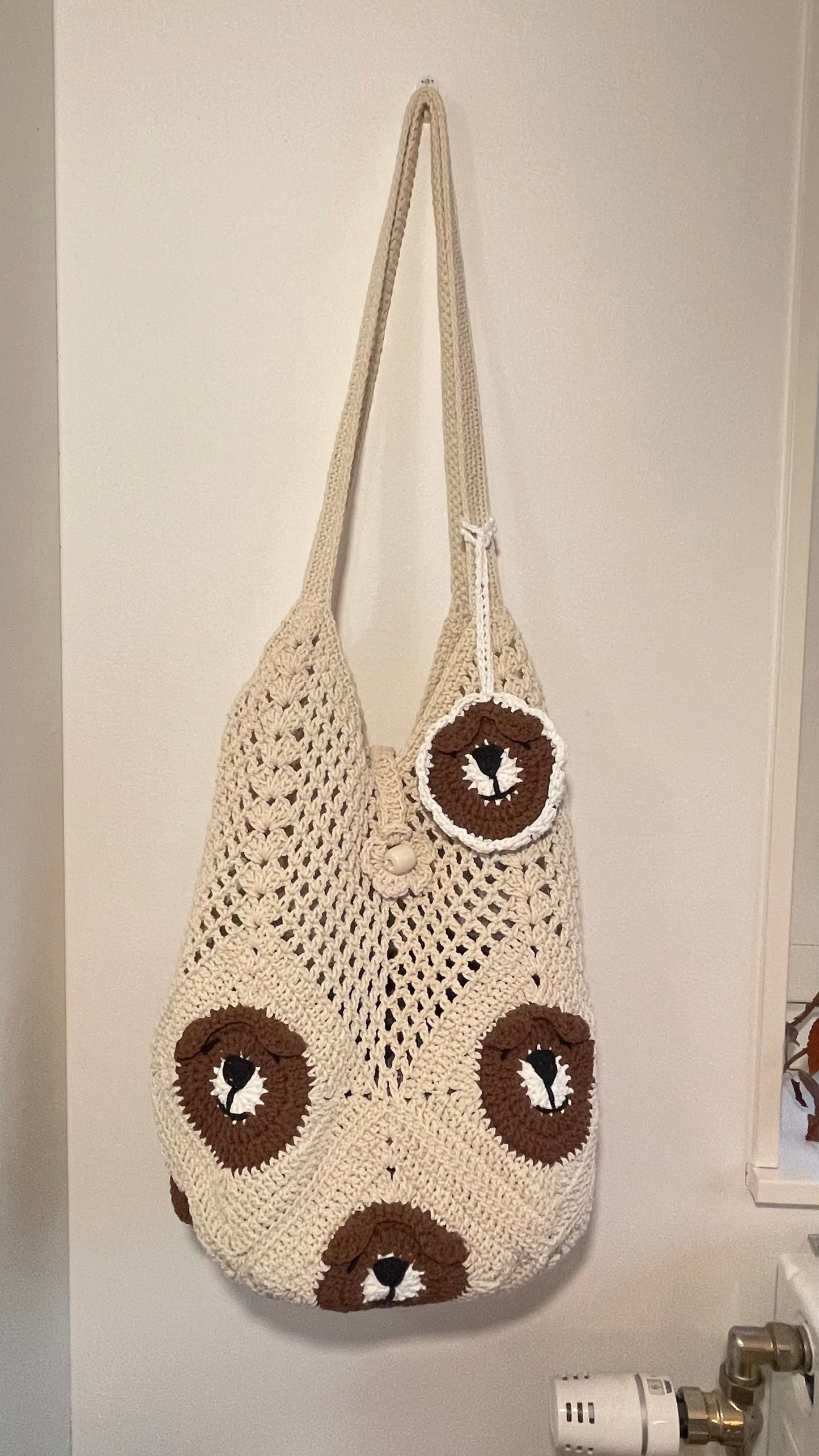 Handmade Crochet Tote Bag – One of a Kind Design