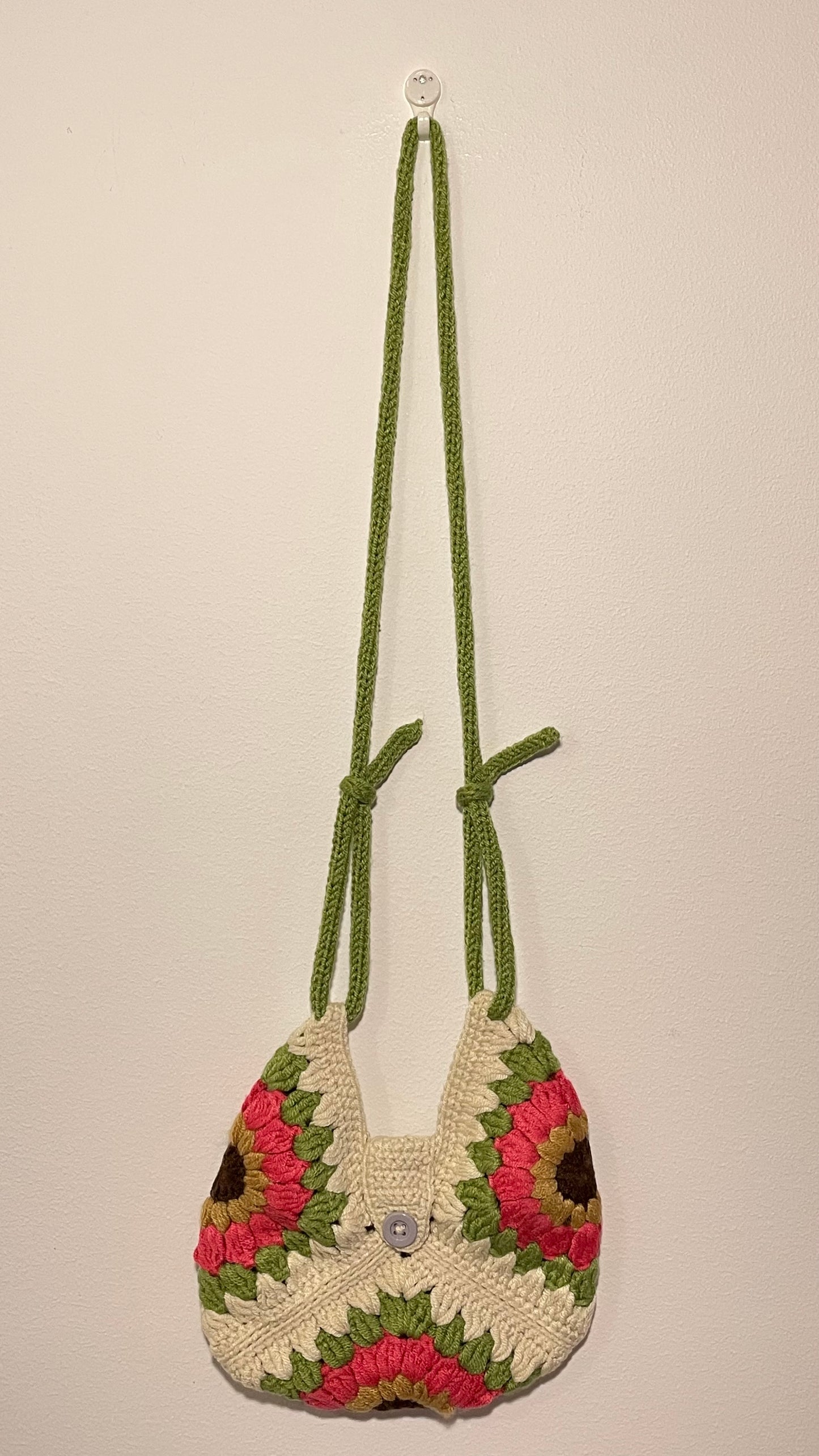 Handmade Crochet Crossbody Bag