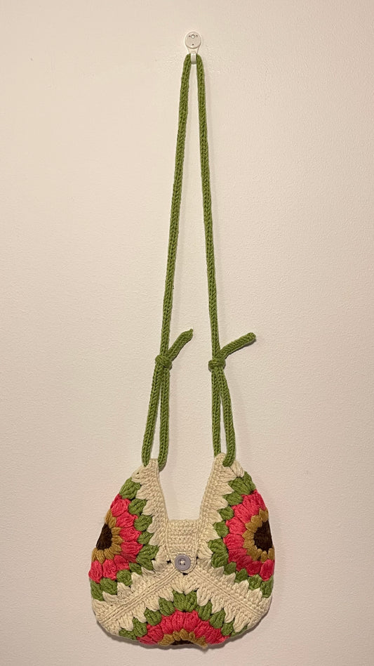 Handmade Crochet Crossbody Bag