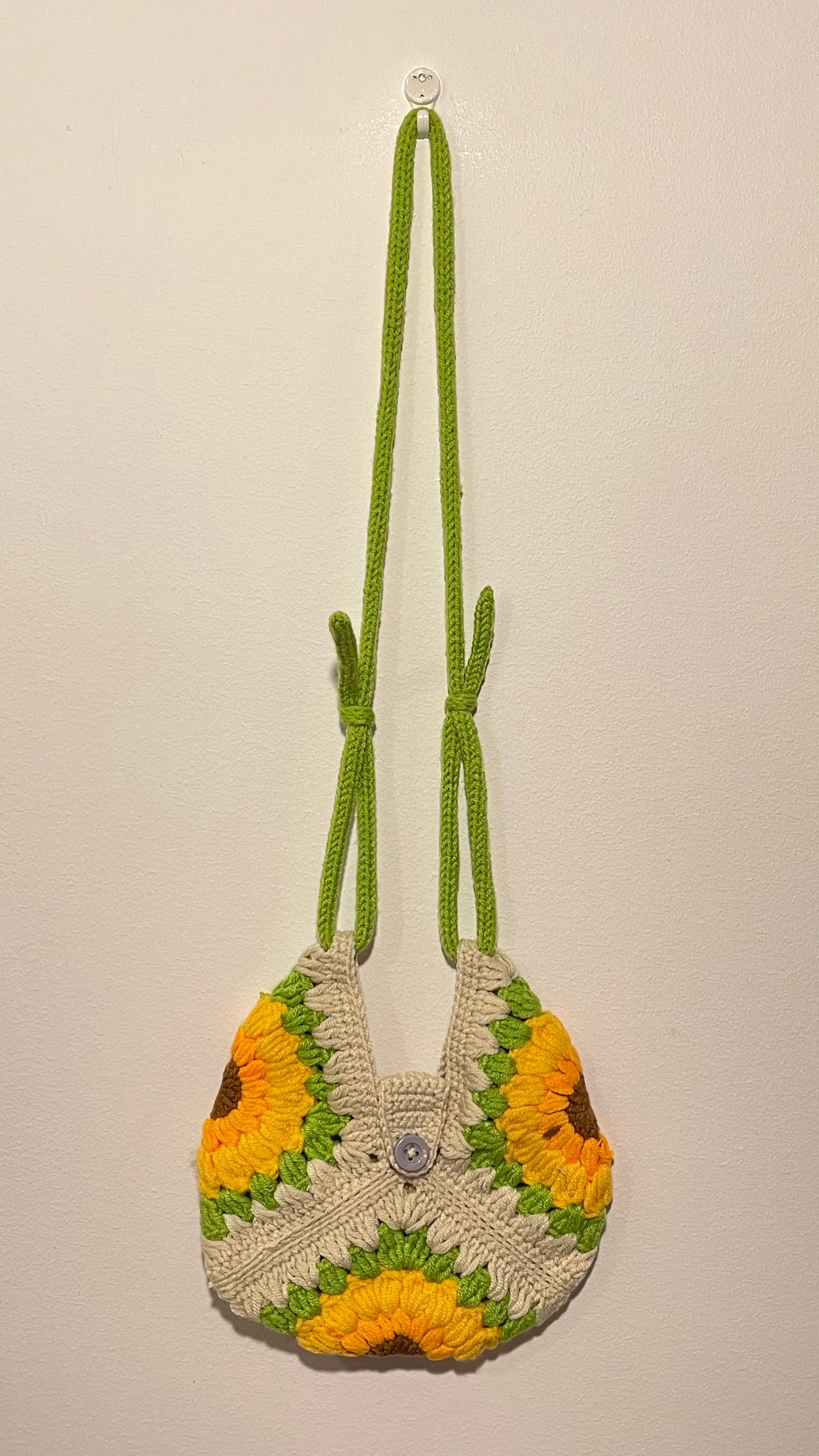 Handmade Crochet Crossbody Bag