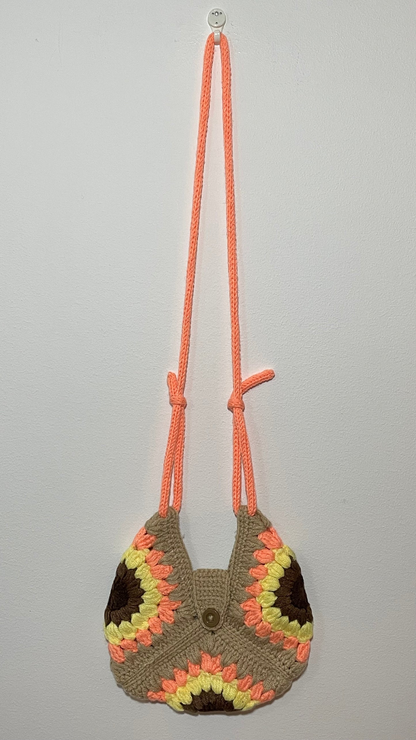 Handmade Crochet Crossbody Bag