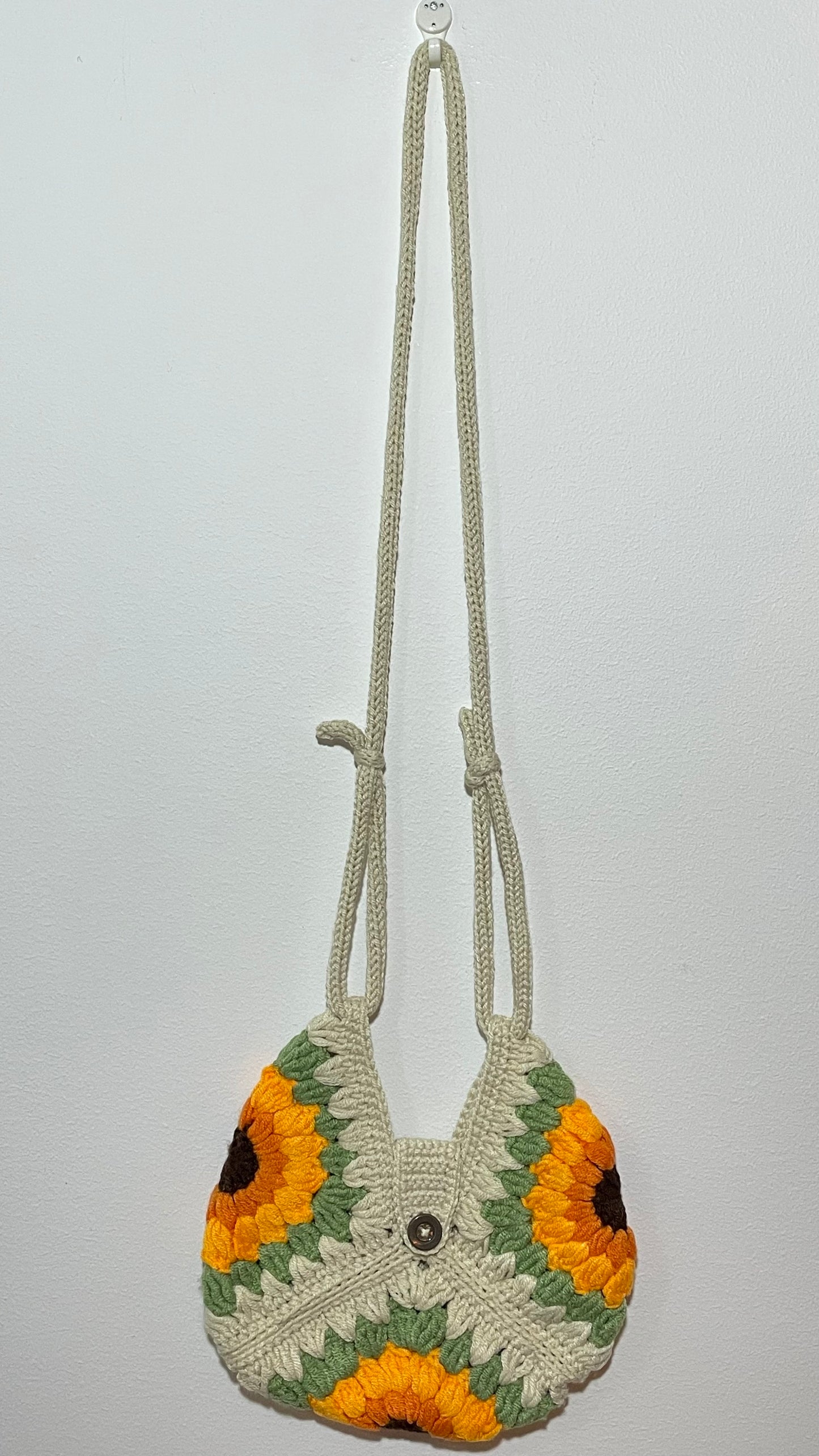 Handmade Crochet Crossbody Bag