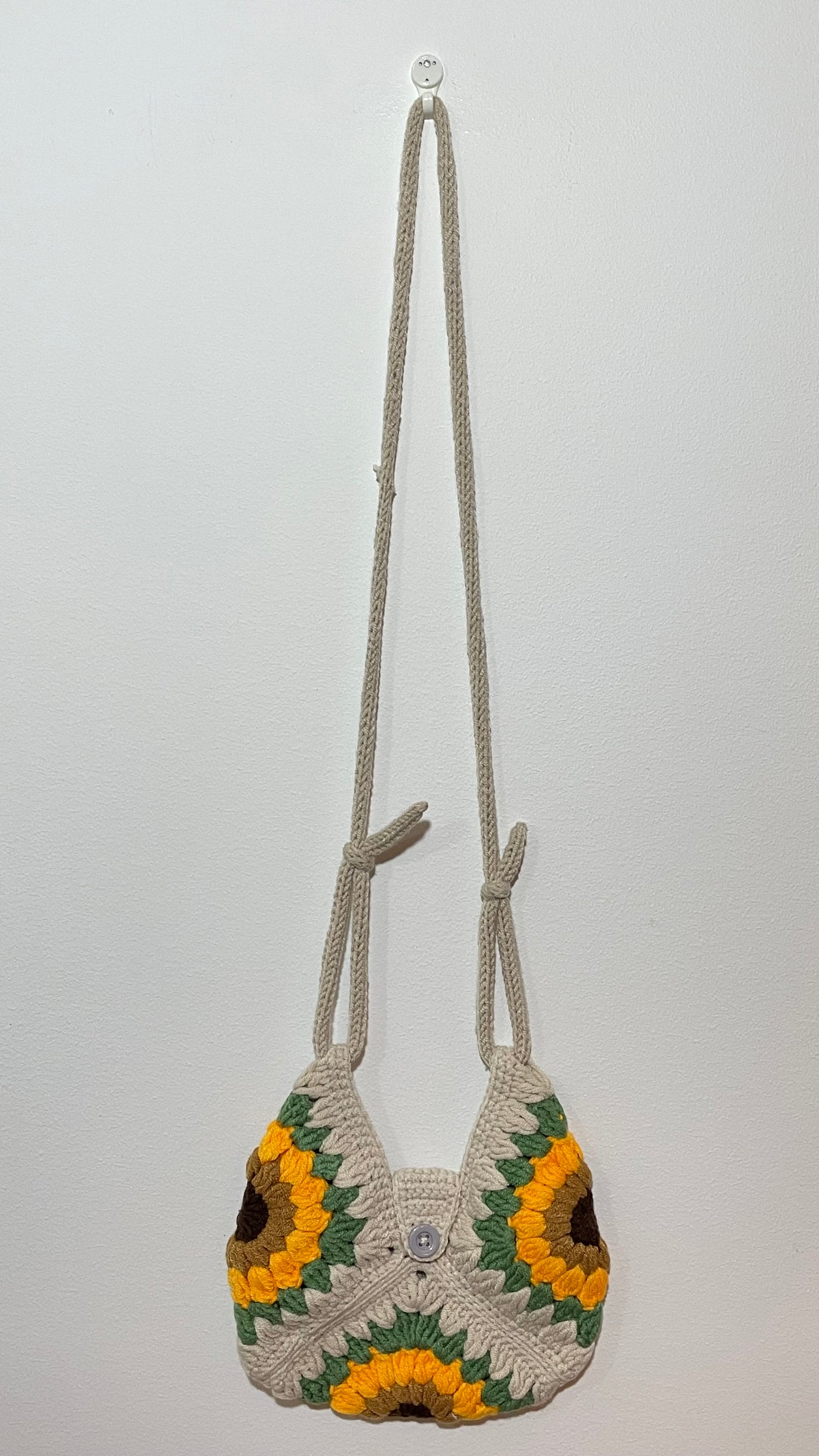 Handmade Crochet Crossbody Bag