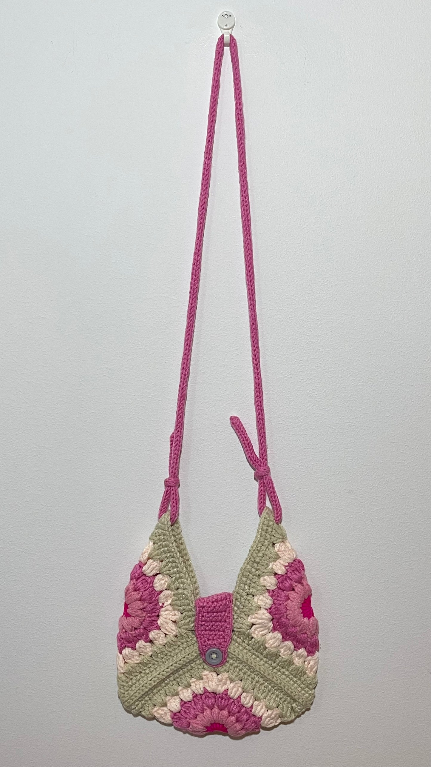 Handmade Crochet Crossbody Bag