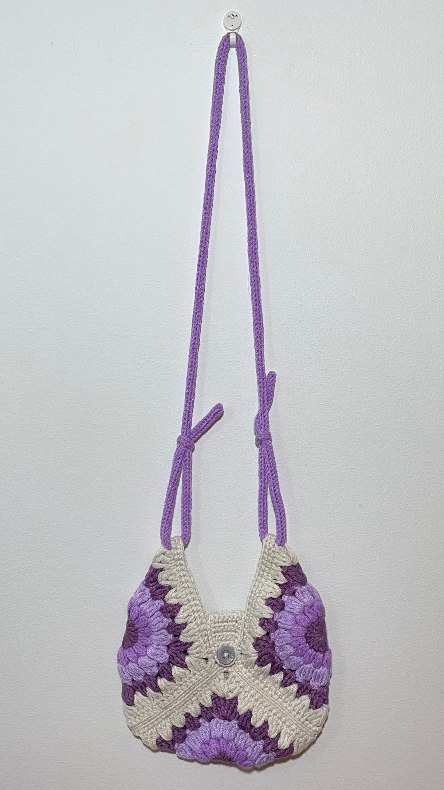 Handmade Crochet Crossbody Bag