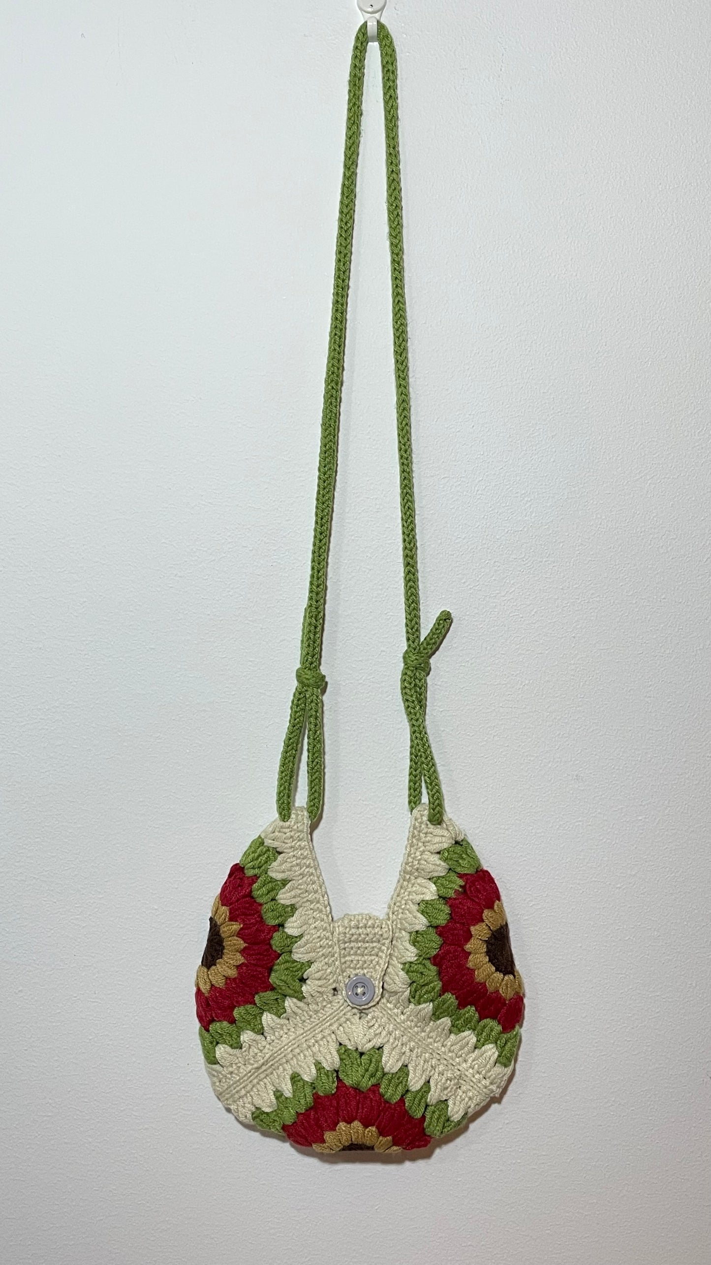 Handmade Crochet Crossbody Bag