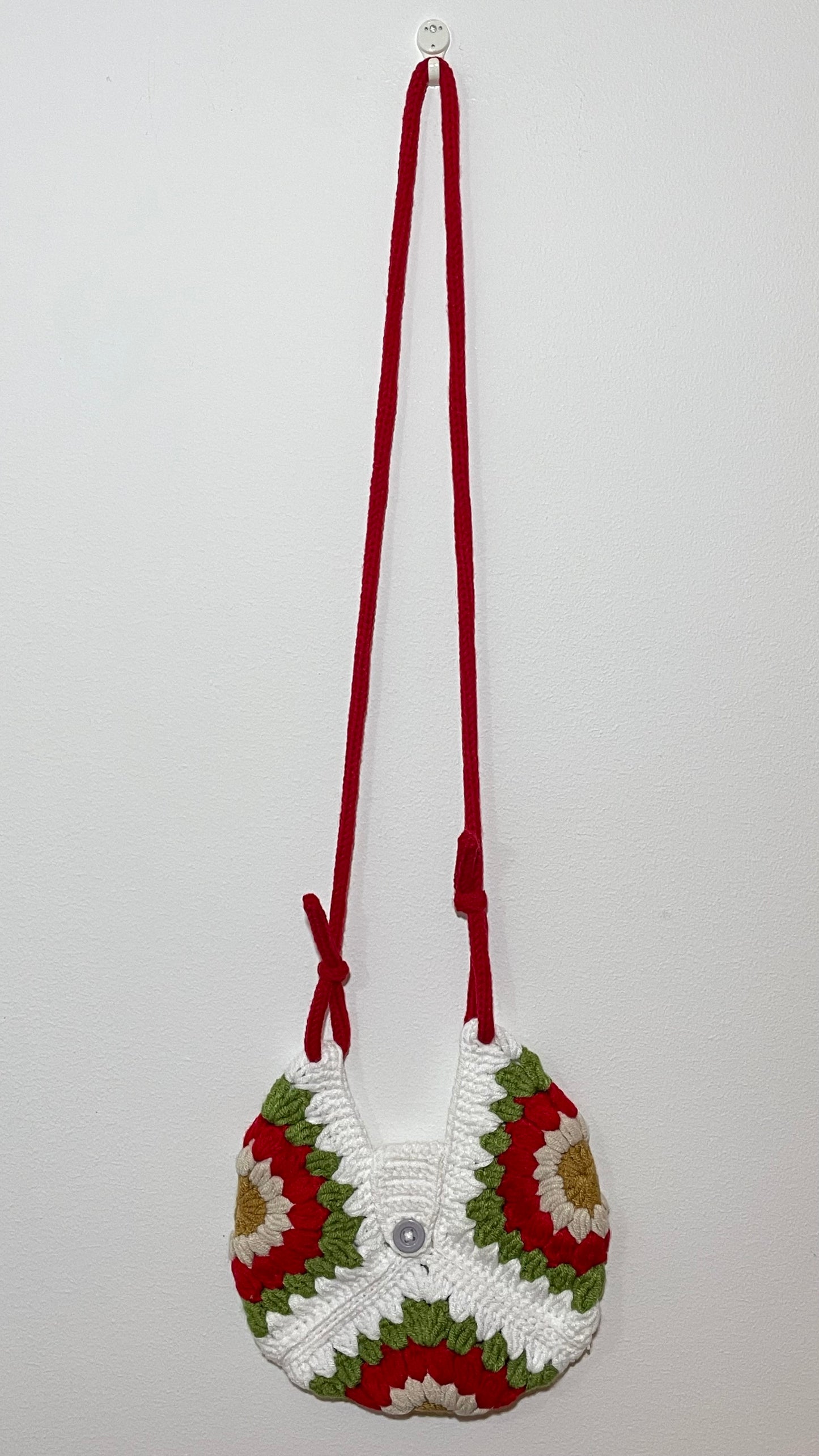 Handmade Crochet Crossbody Bag