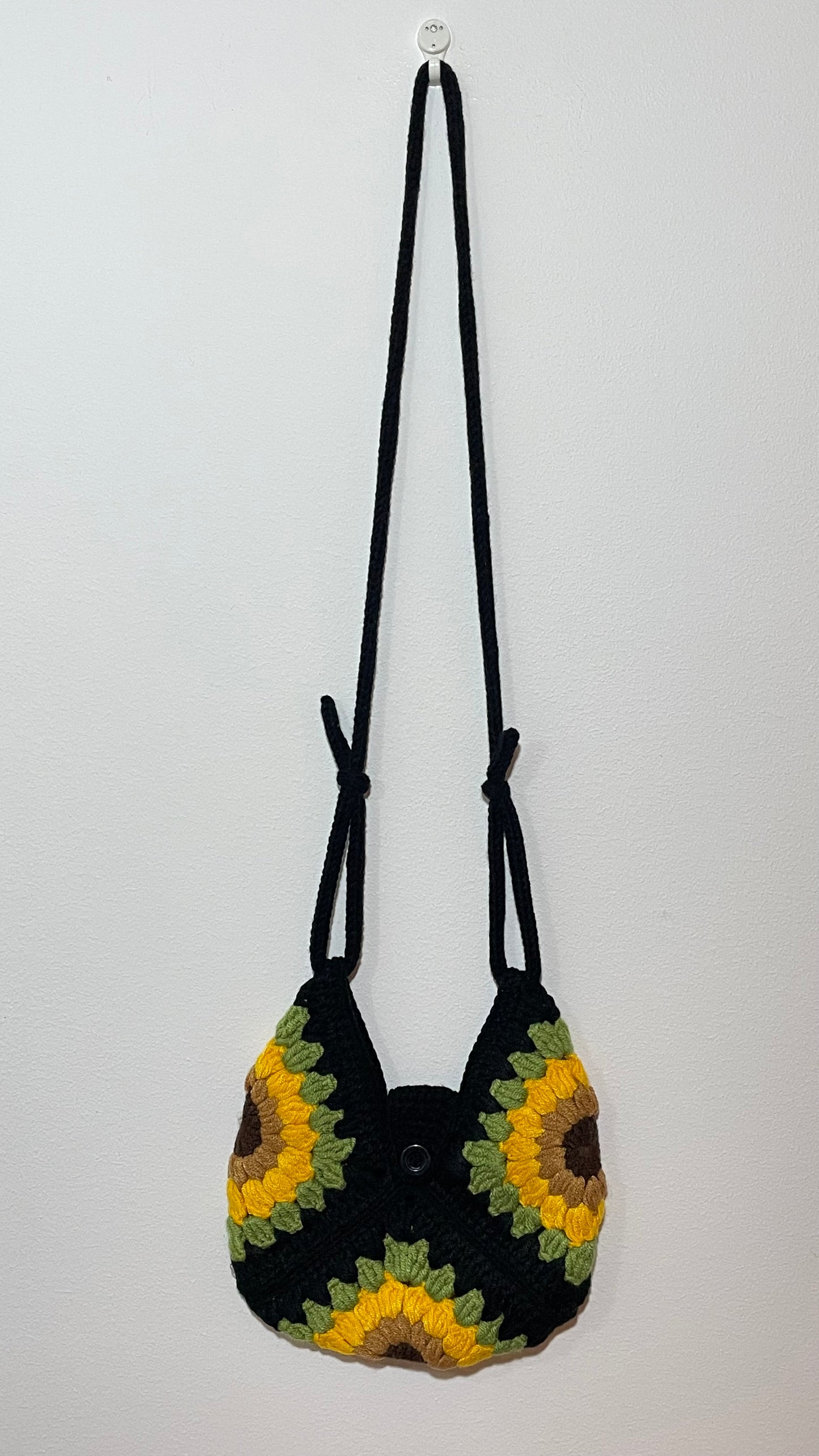 Handmade Crochet Crossbody Bag