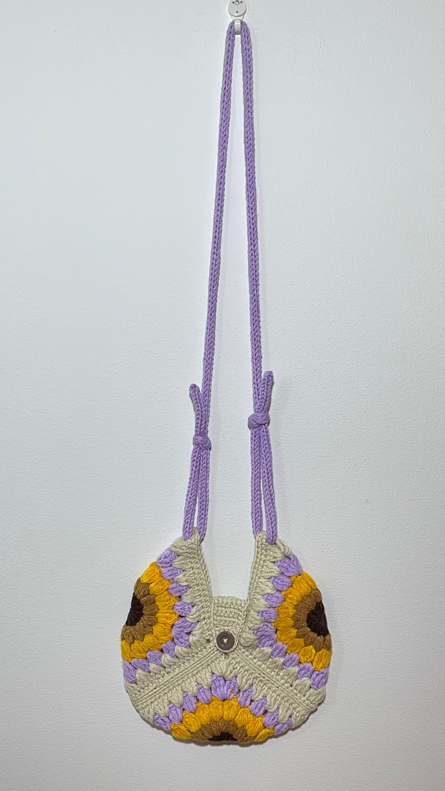 Handmade Crochet Crossbody Bag