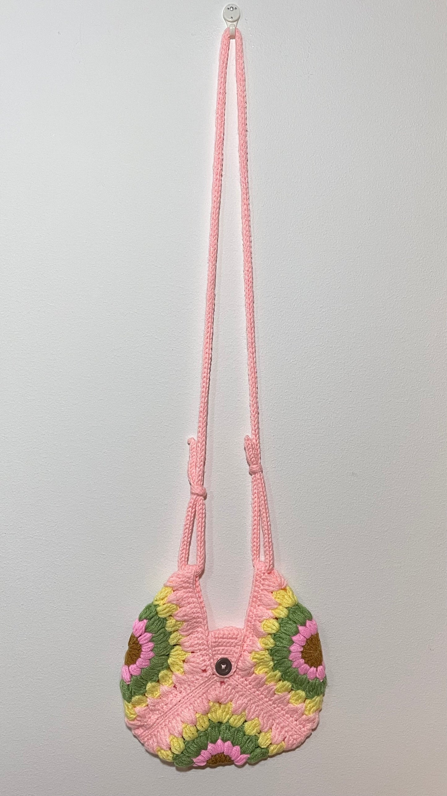 Handmade Crochet Crossbody Bag