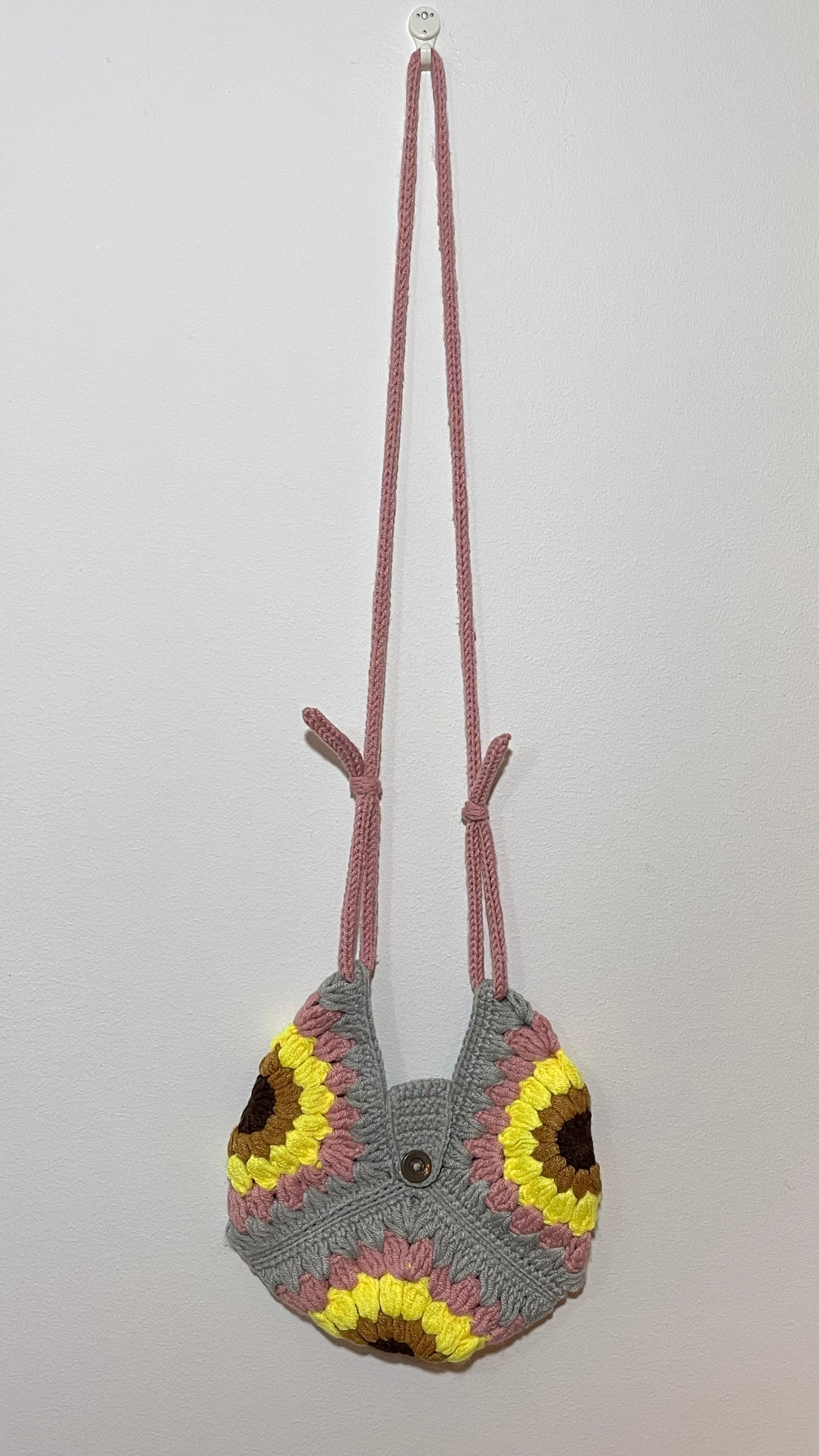 Handmade Crochet Crossbody Bag