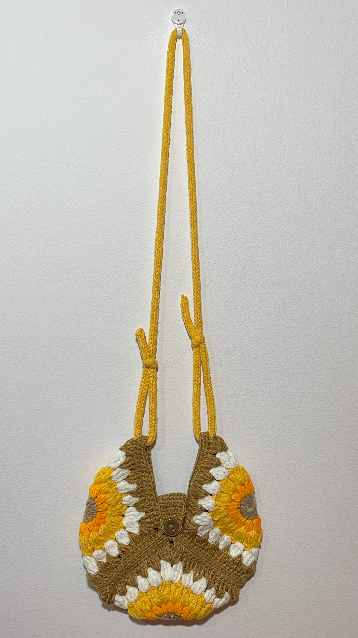 Handmade Crochet Crossbody Bag