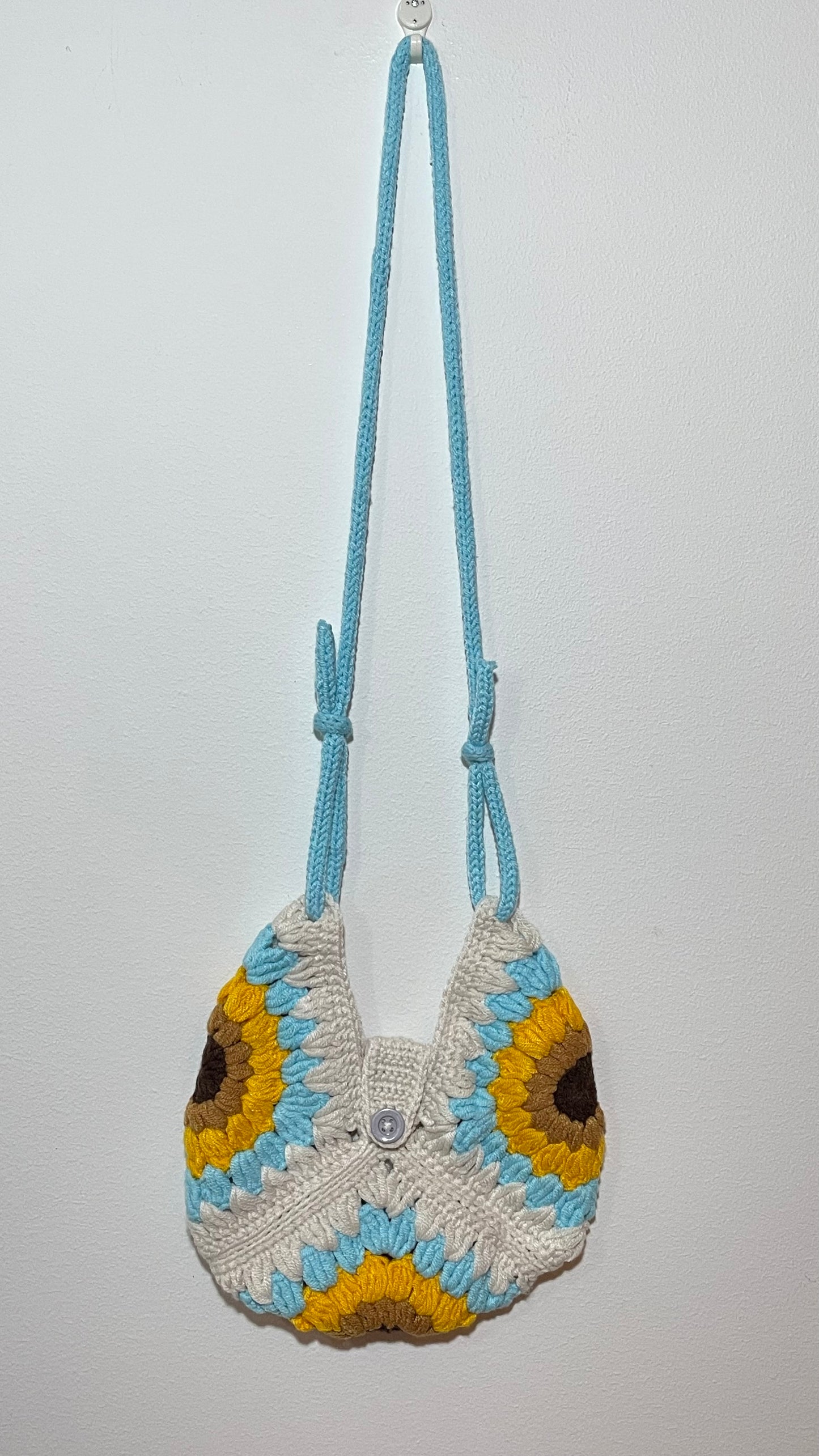 Handmade Crochet Crossbody Bag