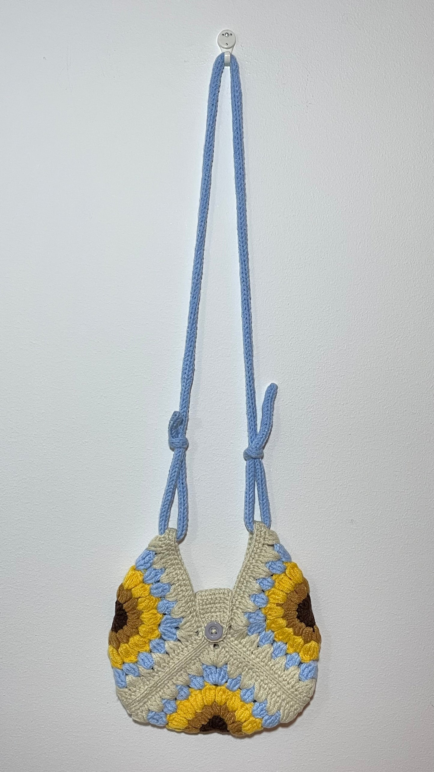 Handmade Crochet Crossbody Bag