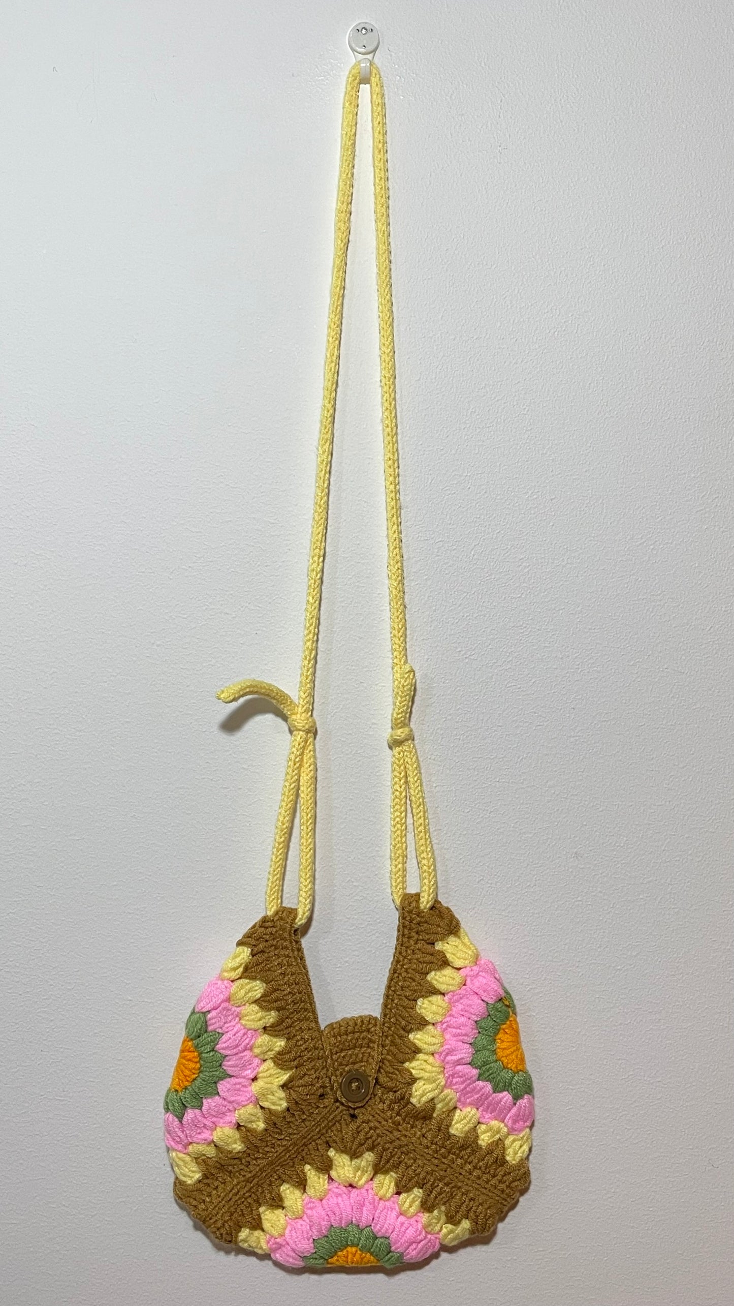 Handmade Crochet Crossbody Bag