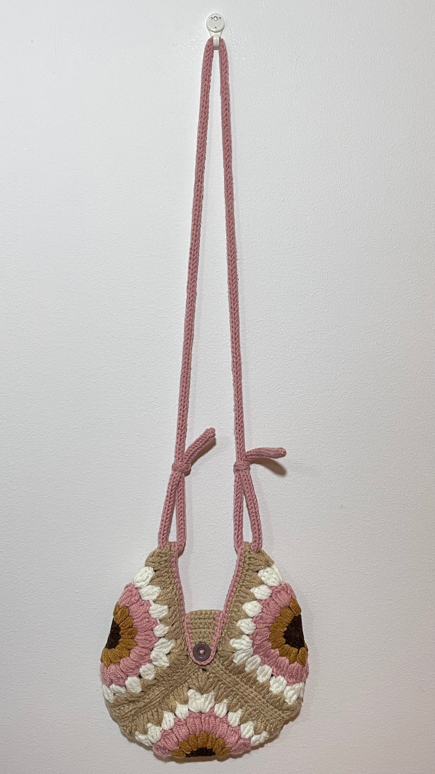 Handmade Crochet Crossbody Bag